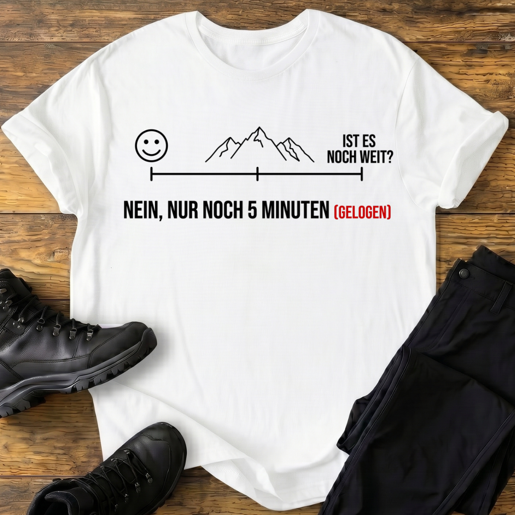 Ist es noch weit? T-Shirt