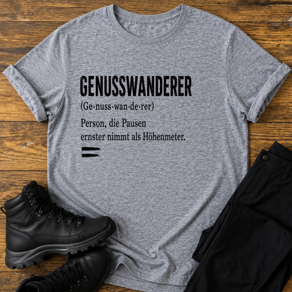 Genusswanderer T-Shirt