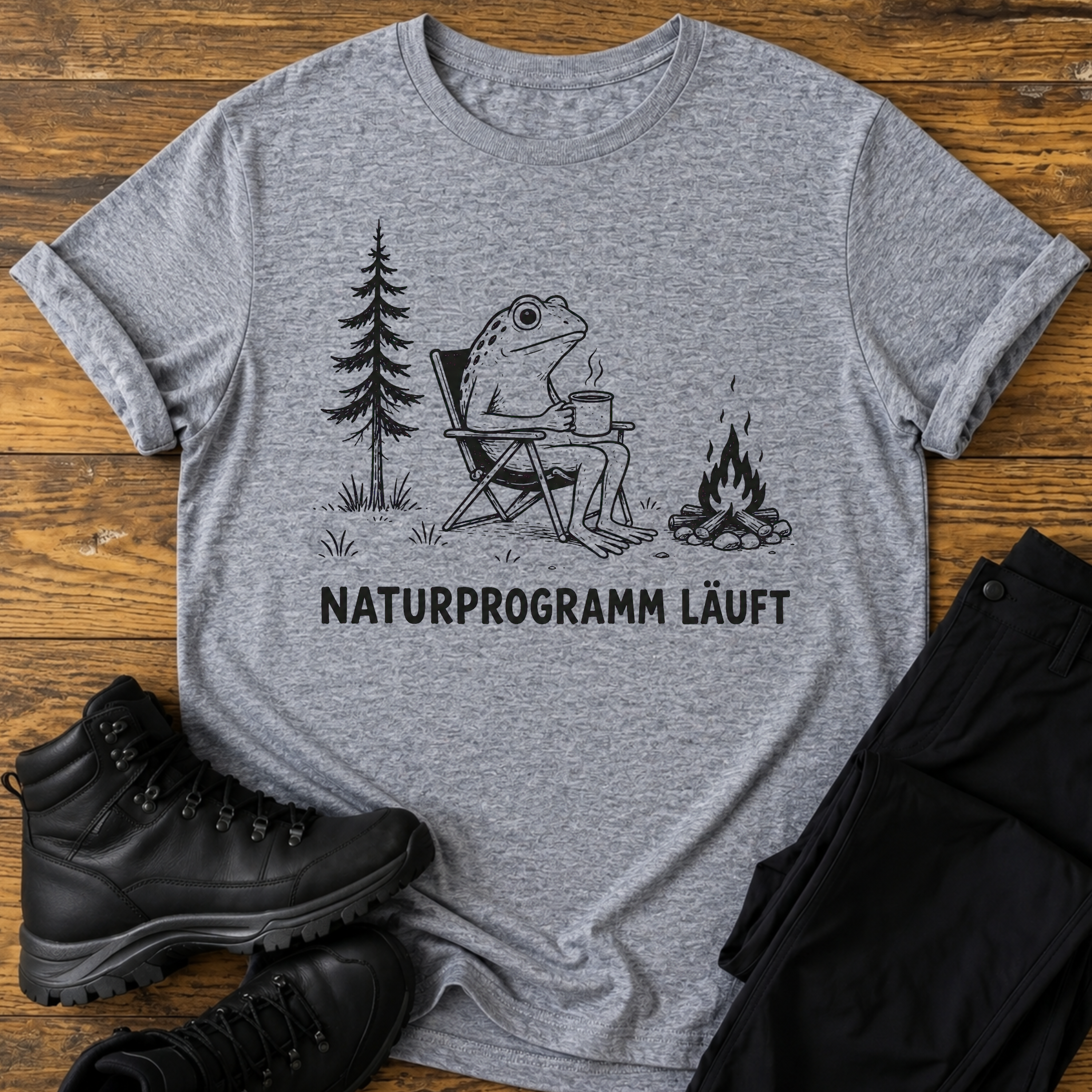 Naturprogramm läuft T-Shirt