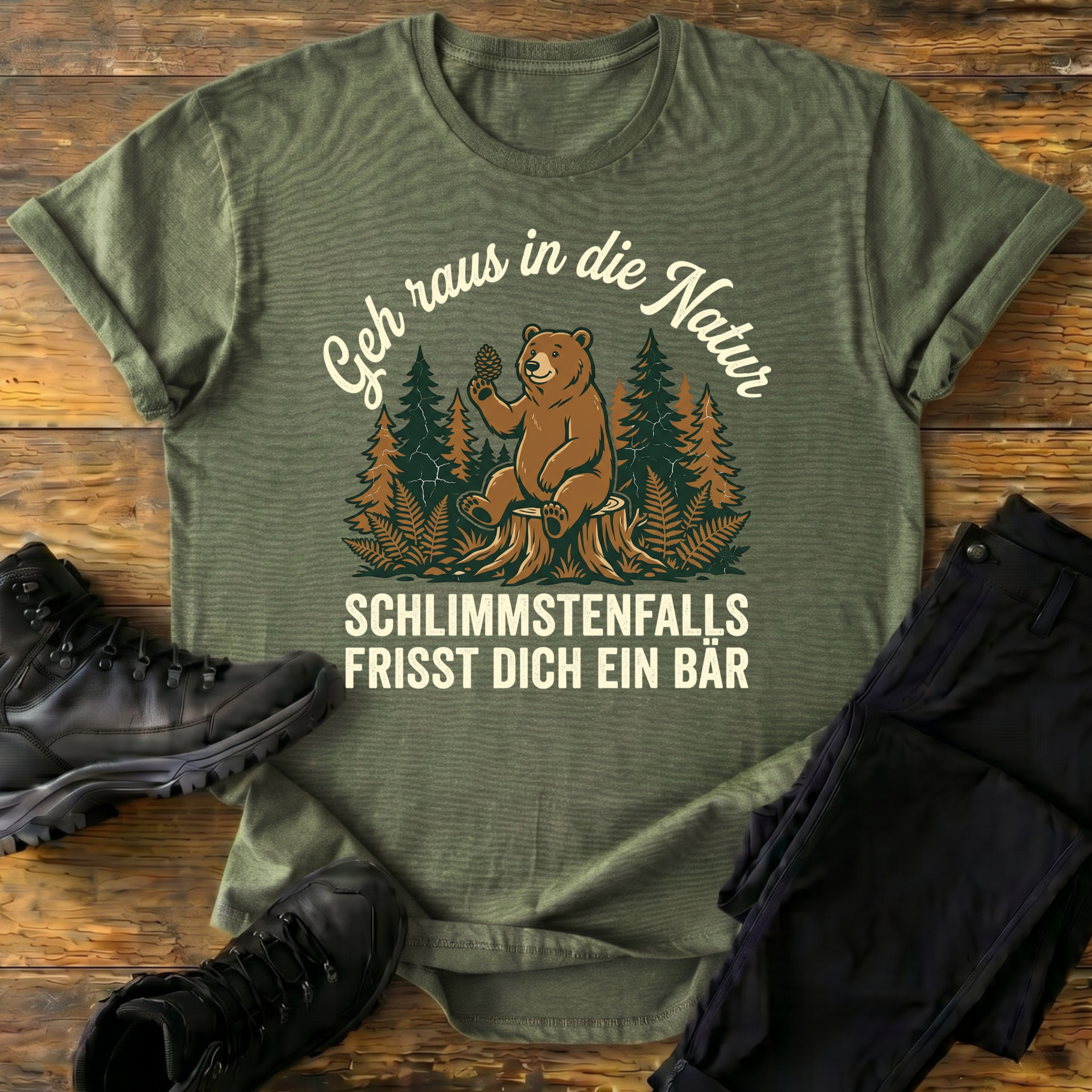 Geh raus T-Shirt