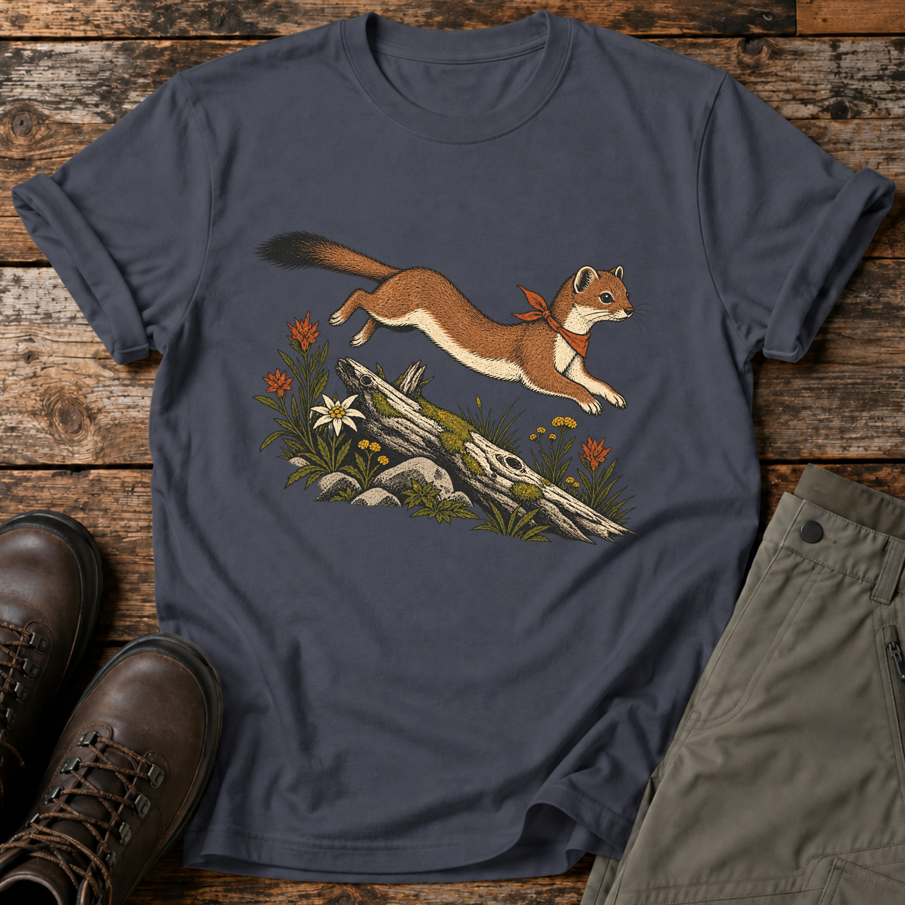 Waldläufer-Marder T-shirt