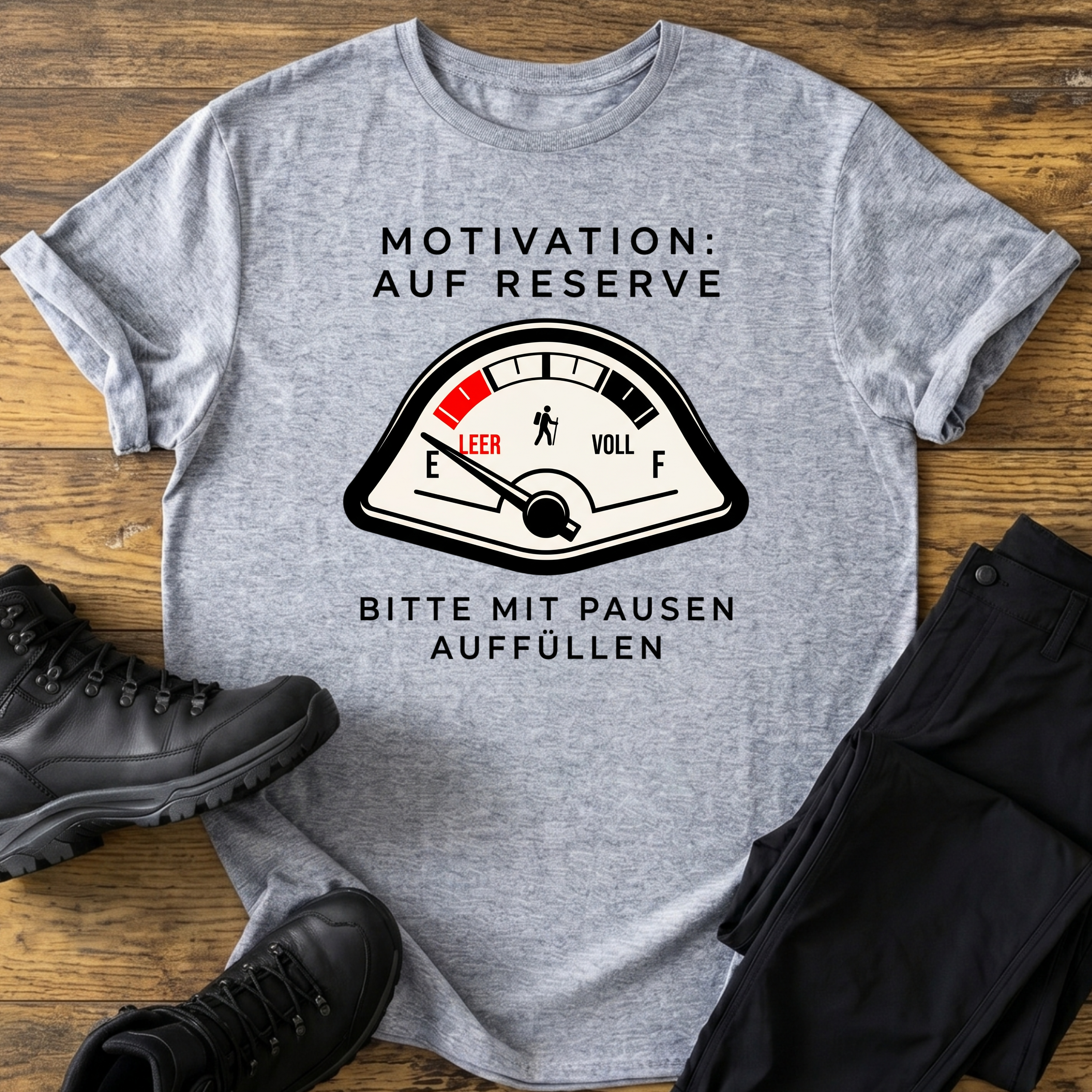 Motivation auf Reserve T-Shirt