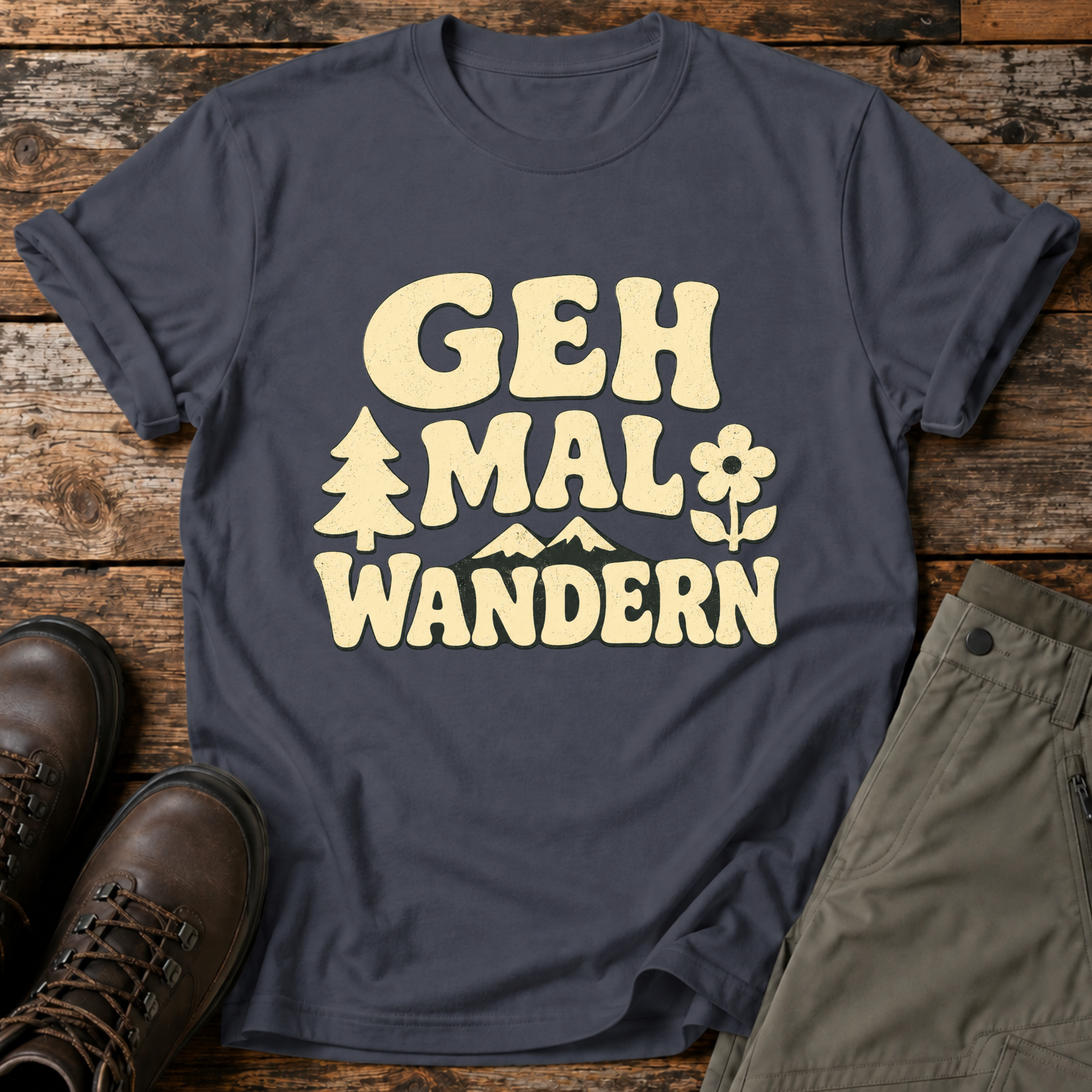 Geh mal wandern T-shirt