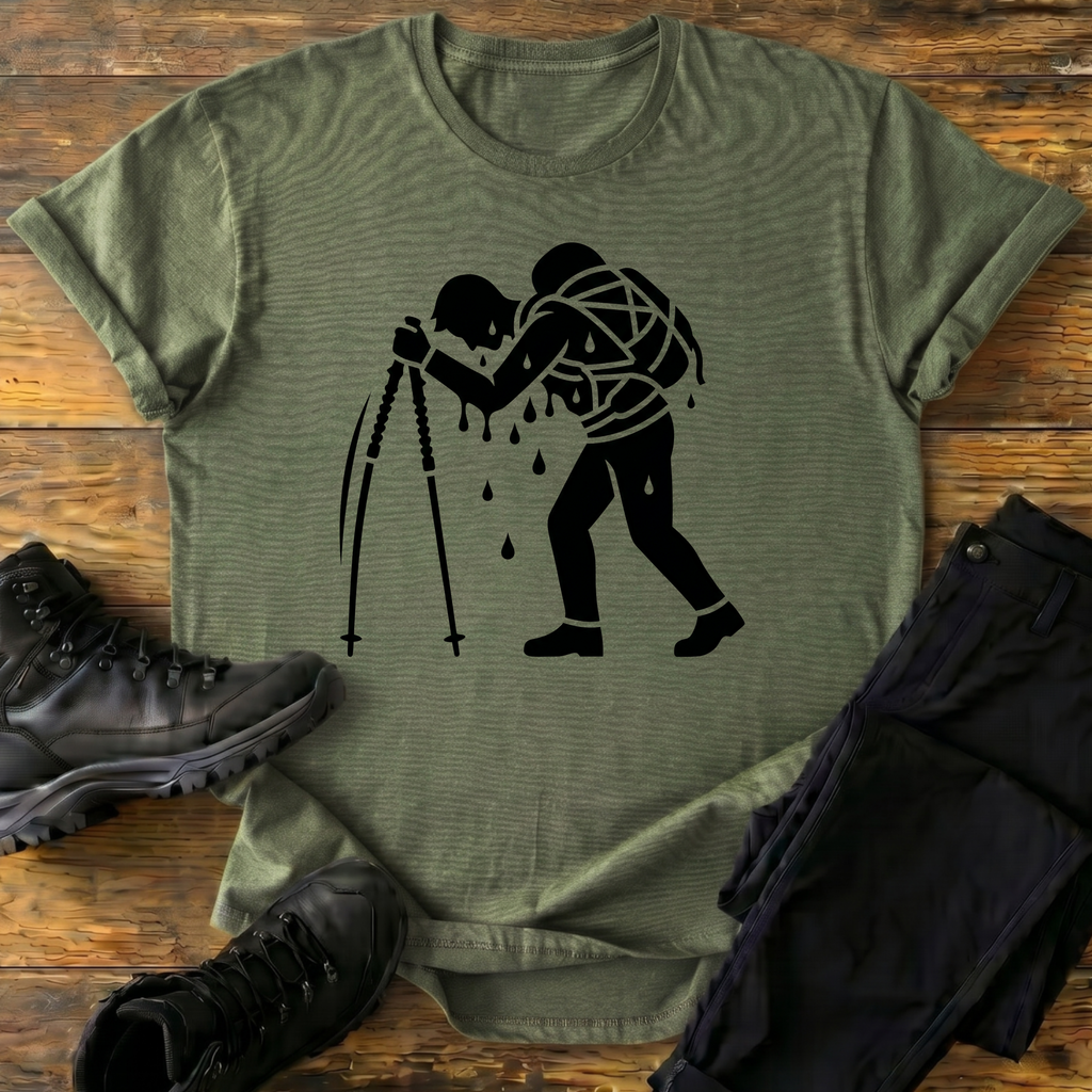 Wanderstöcke T-Shirt