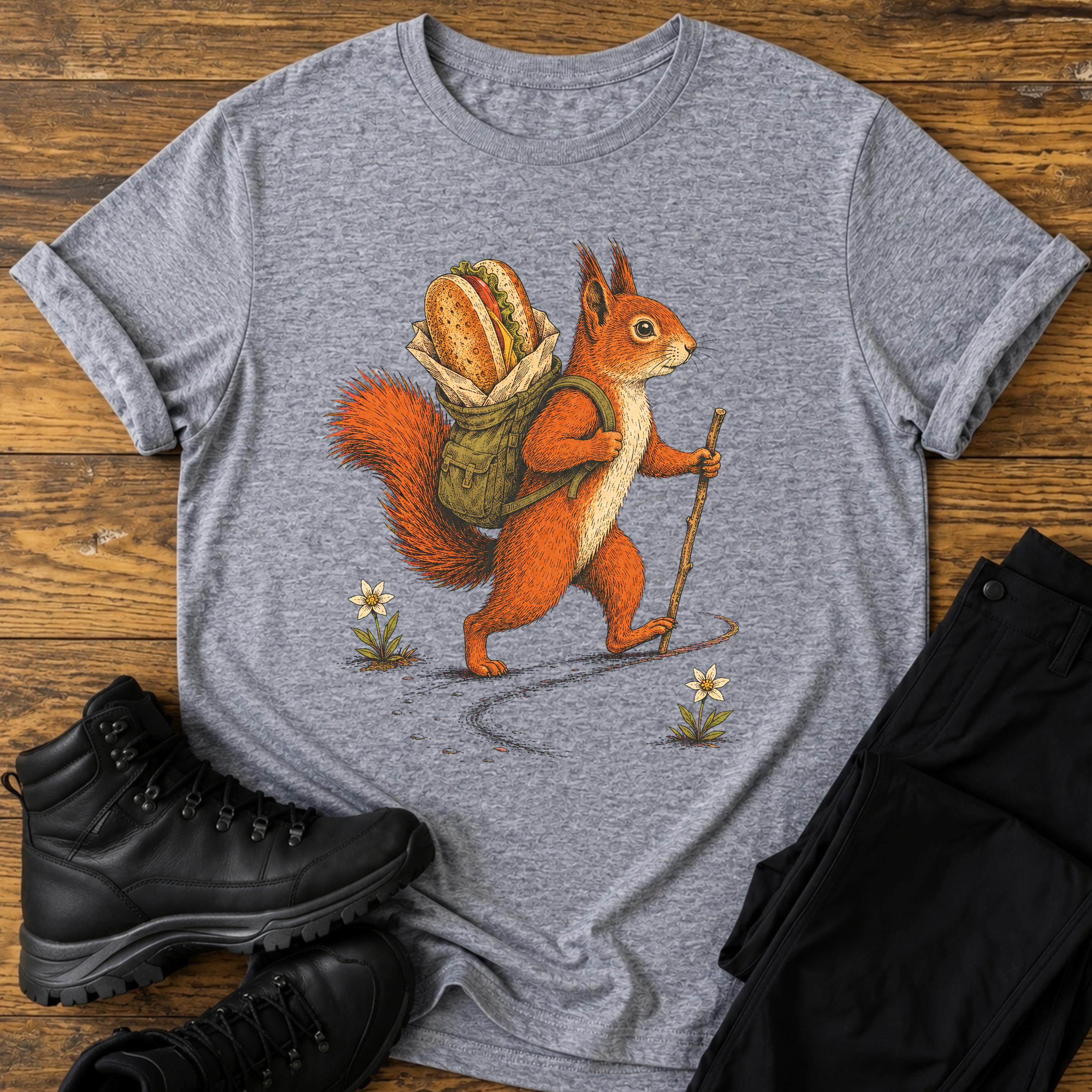 Eichhörnchen Proviant T-Shirt
