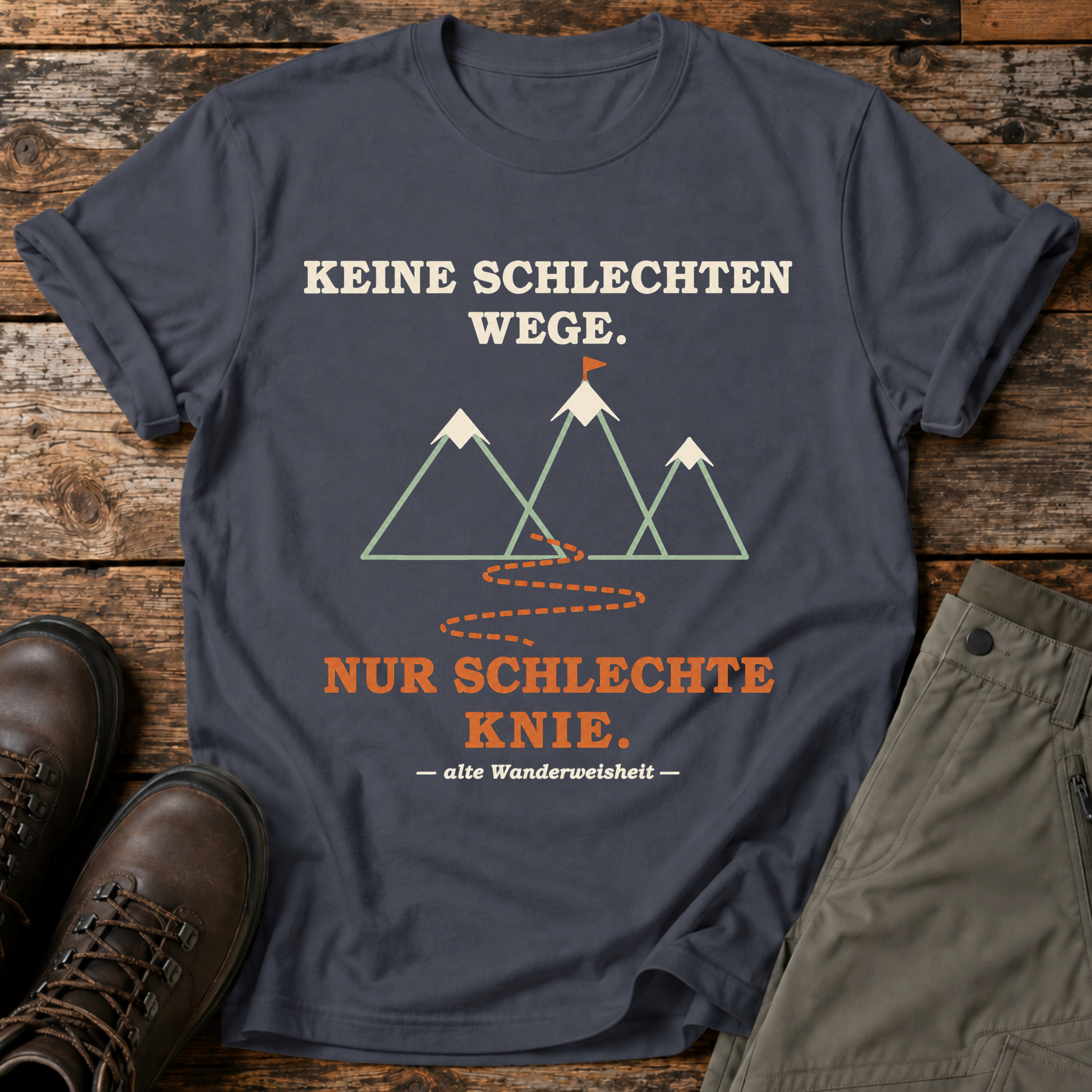 keine schlechten wege T-shirt