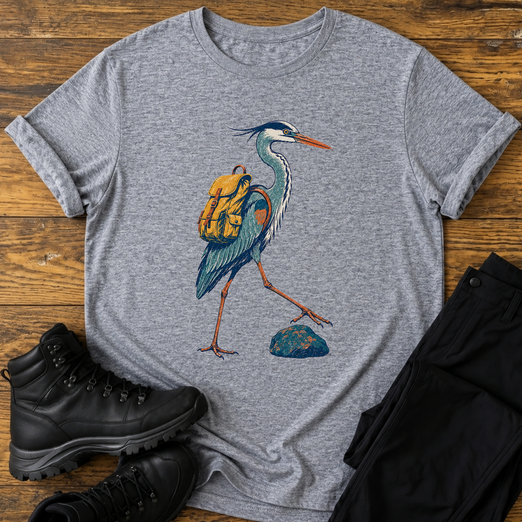 Rucksack statt Rückenwind T-Shirt