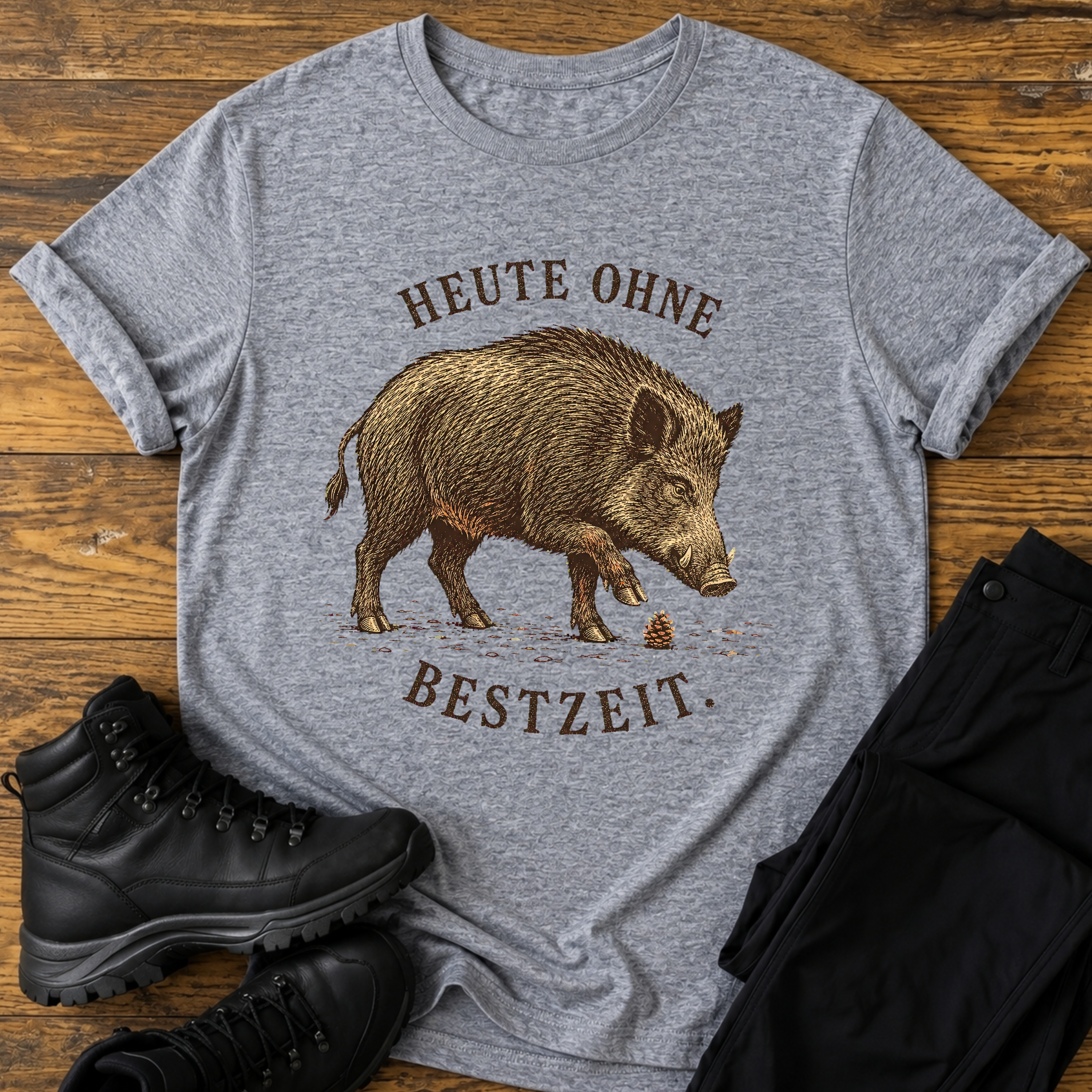 Heute ohne bestzeit T-Shirt