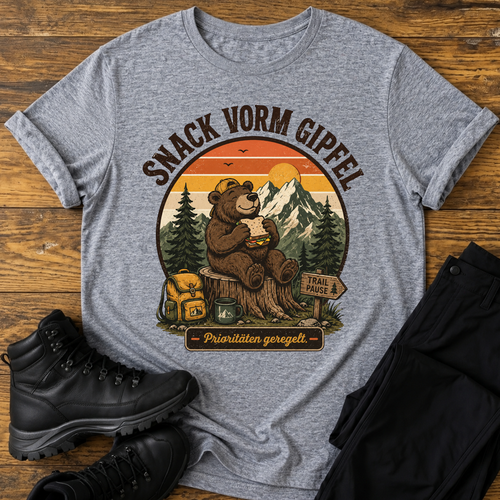 Snack vorm Gipfel T-Shirt