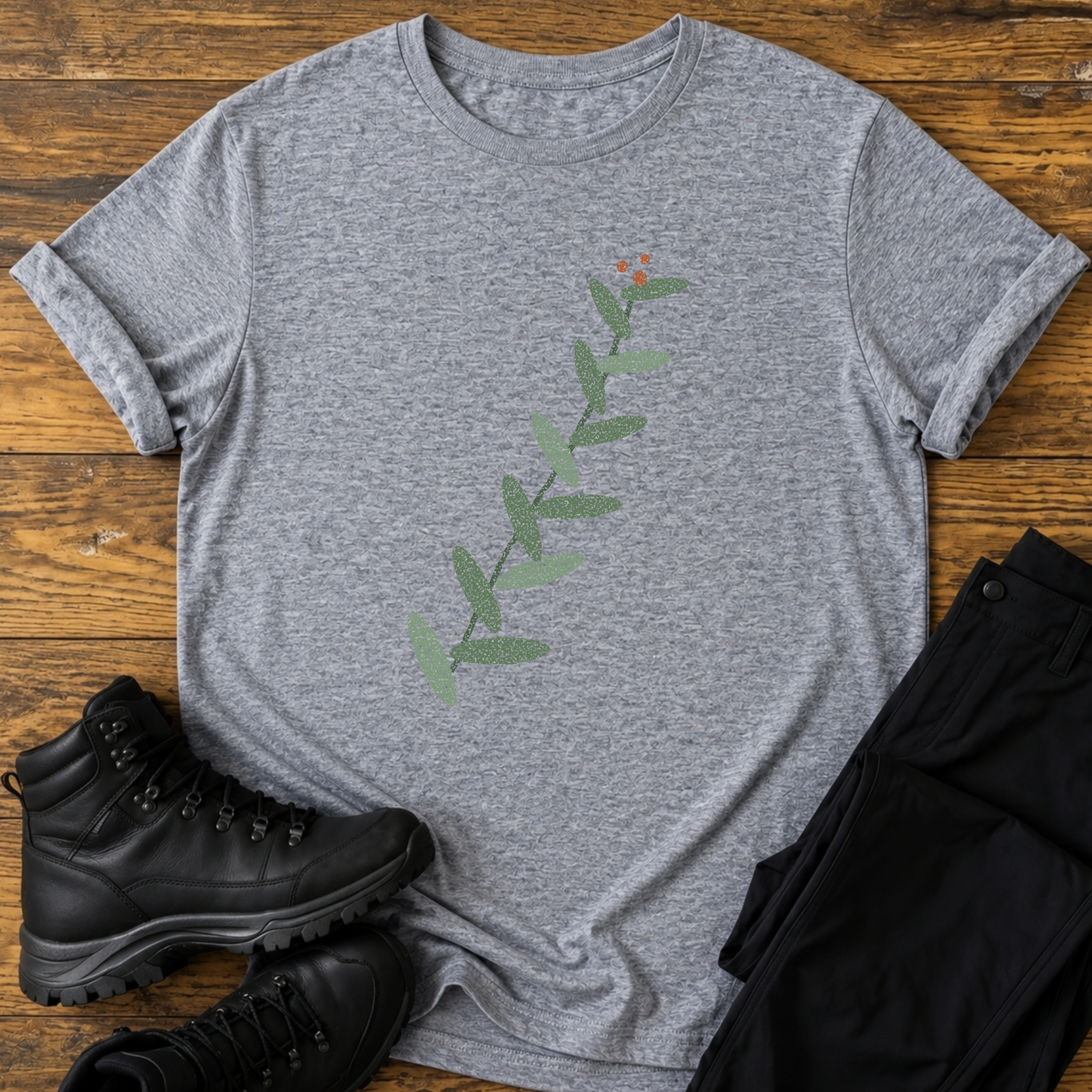 Eukalyptus-Zweig T-Shirt