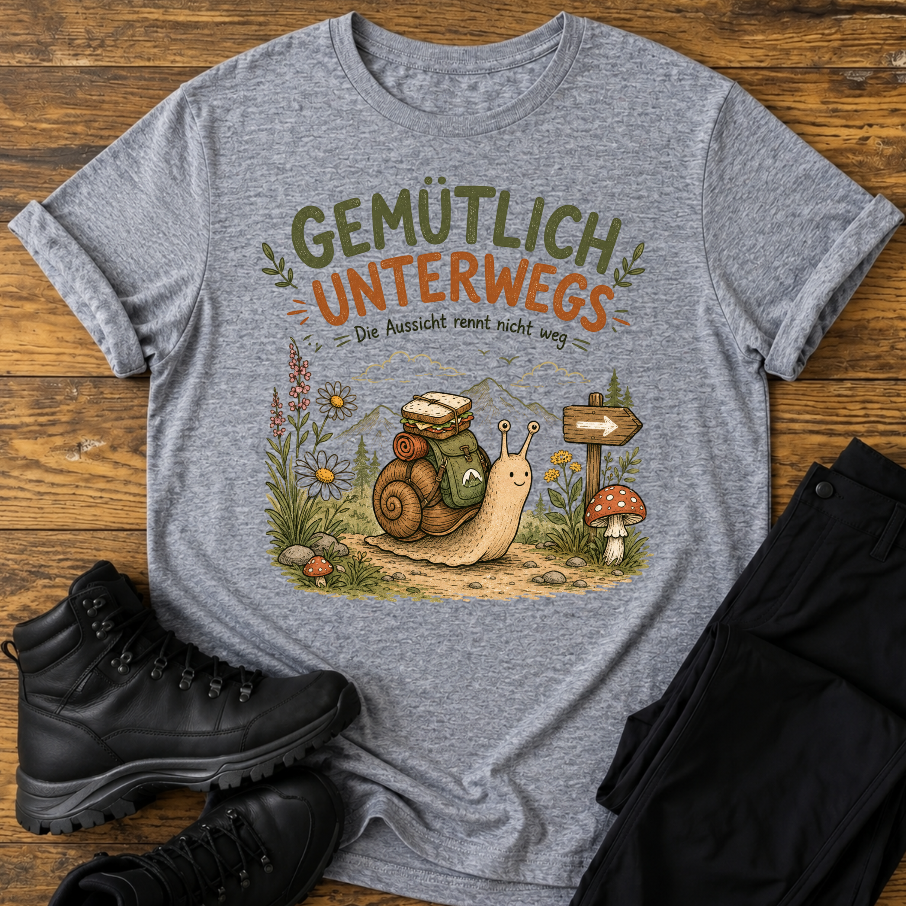 Gemütlich unterwegs T-Shirt