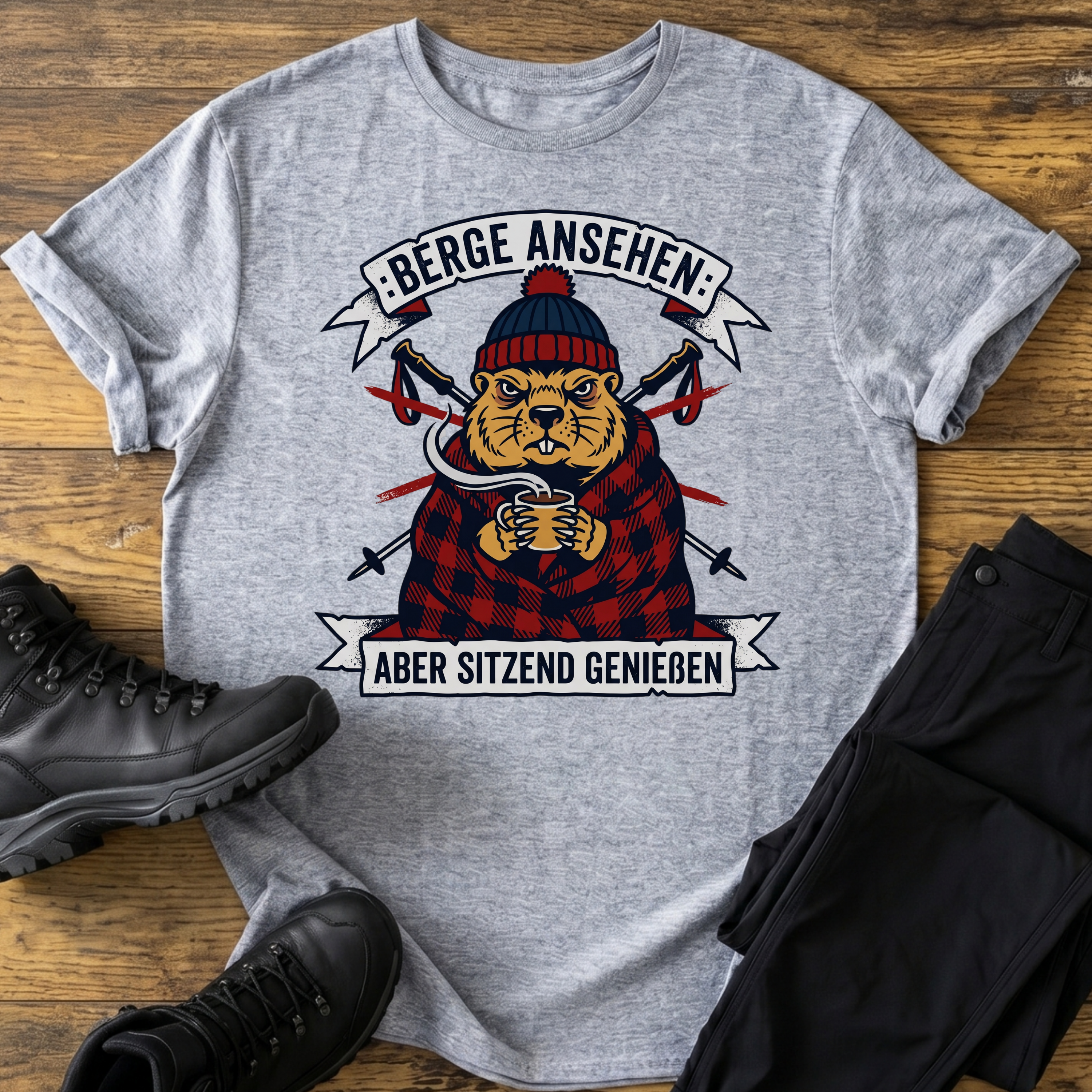 Berge ansehen T-Shirt