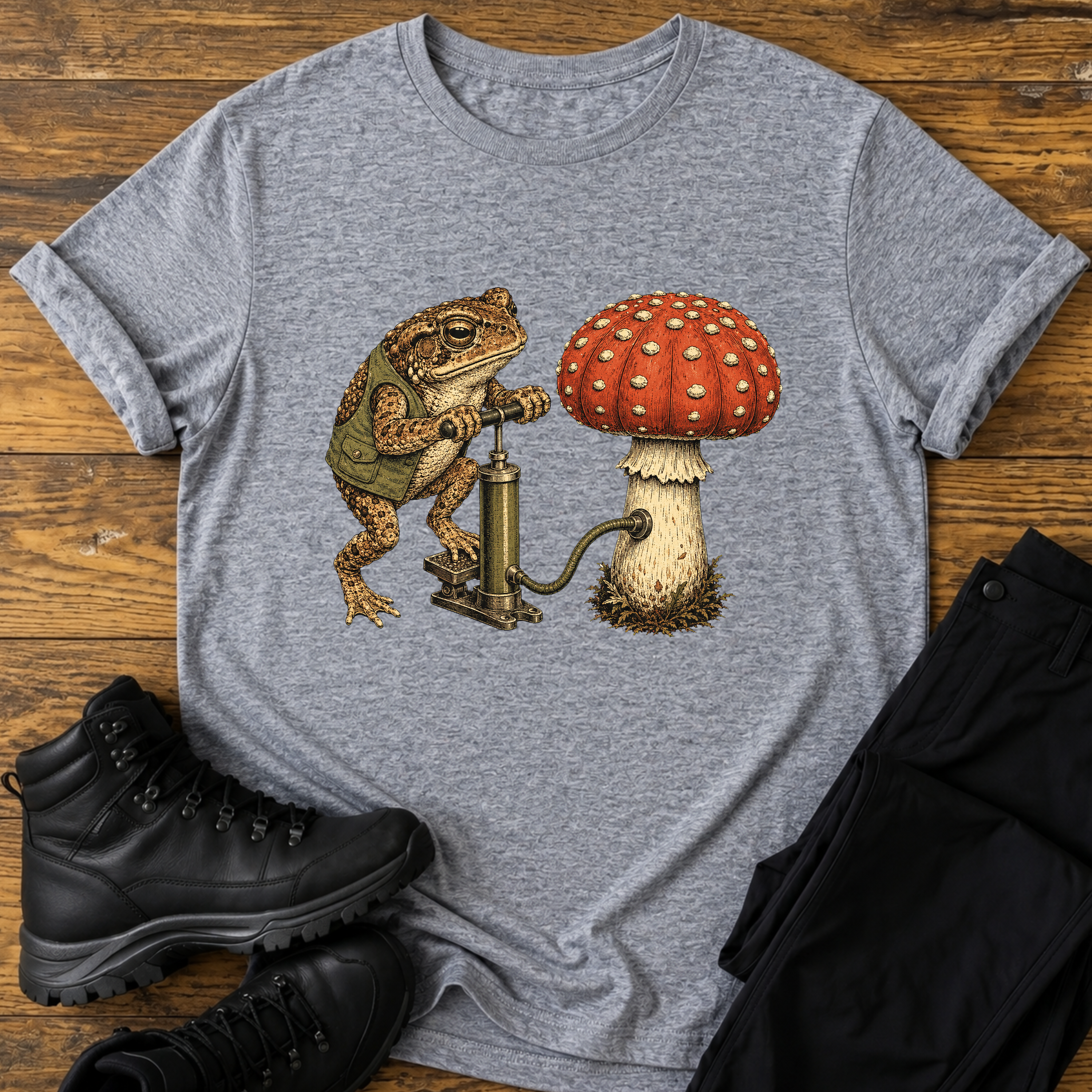 Die Wald-Tankstelle T-Shirt