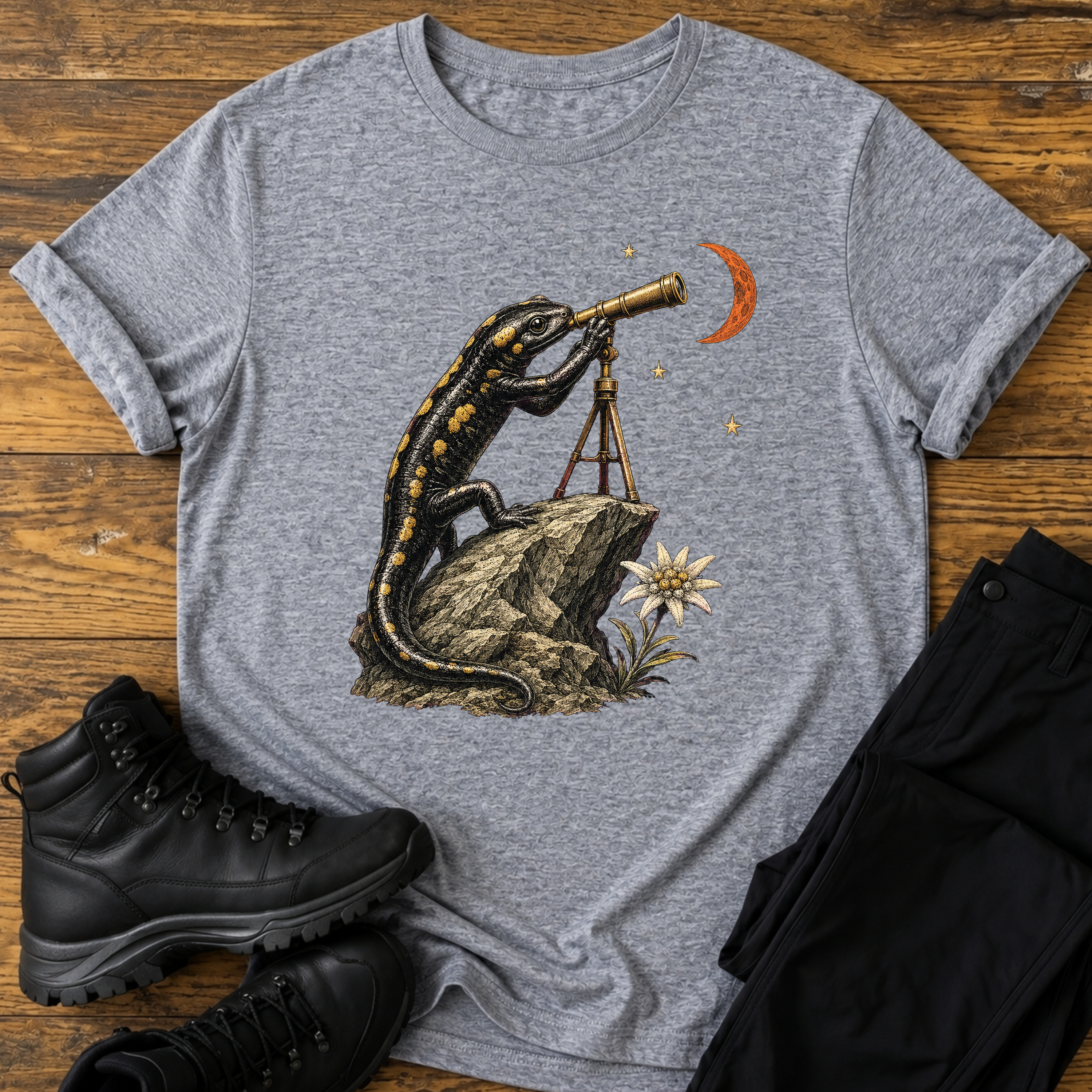 Nachtschwärmer am Berg T-Shirt
