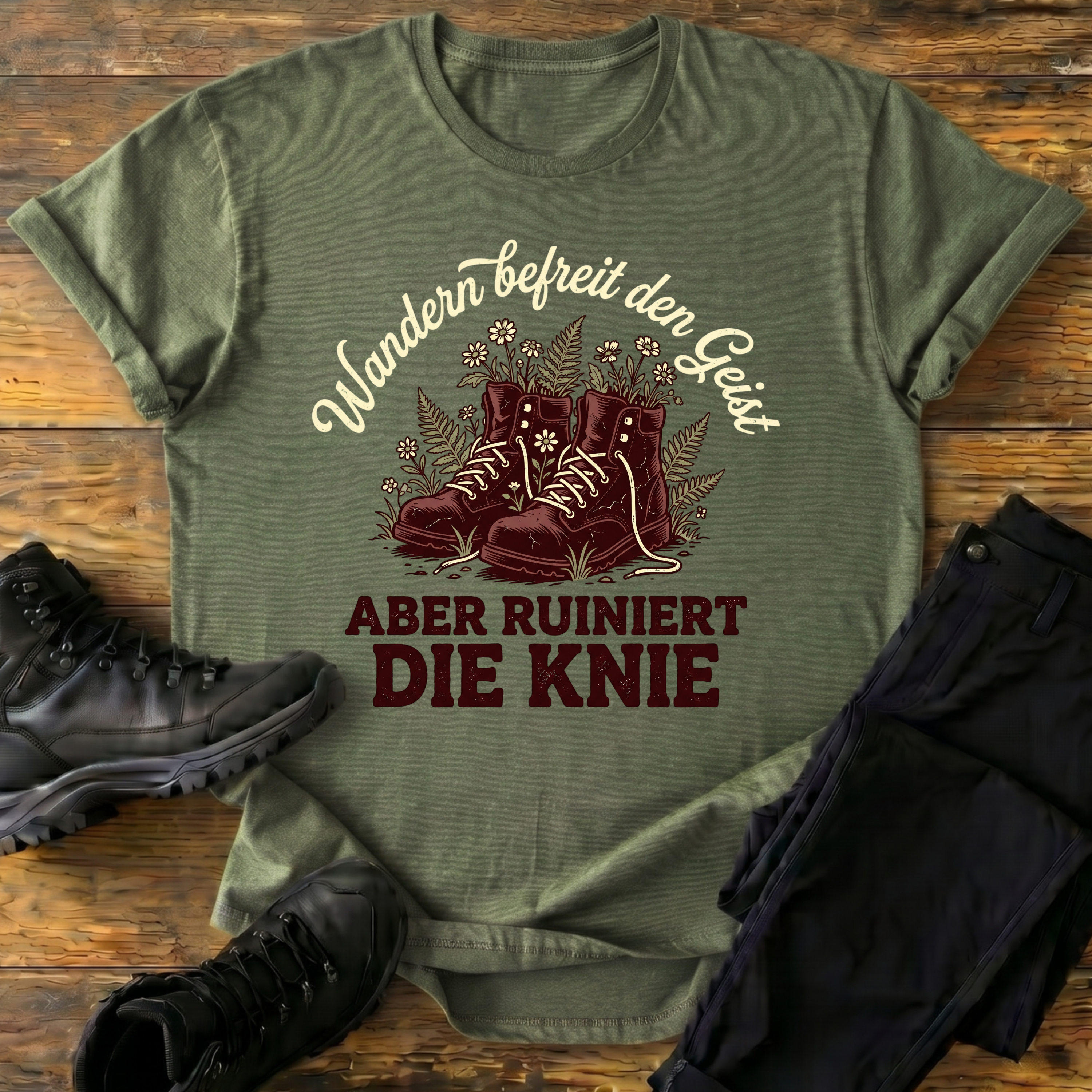 Wandern befreit T-Shirt