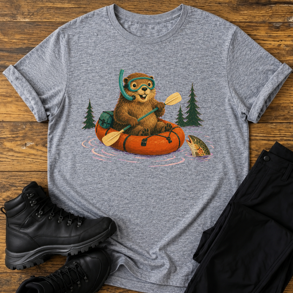 Murmeltier und Forelle T-Shirt