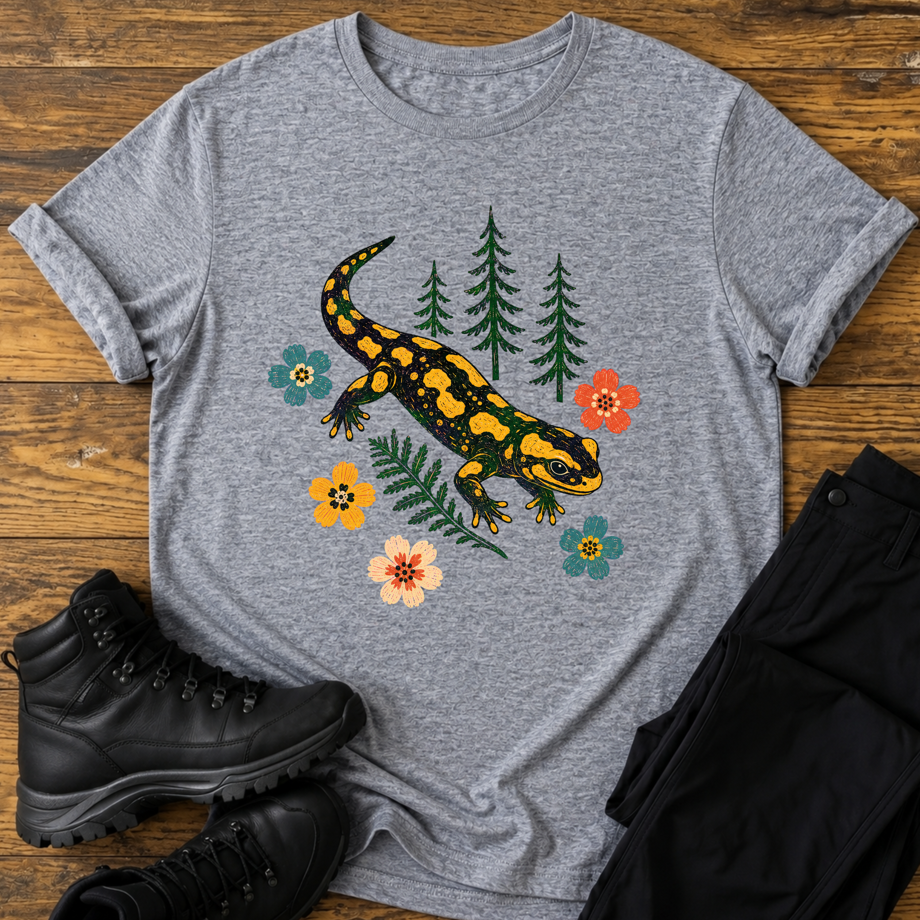 Farben des Waldbodens T-Shirt