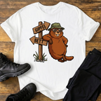 Gipfel, Bett T-Shirt
