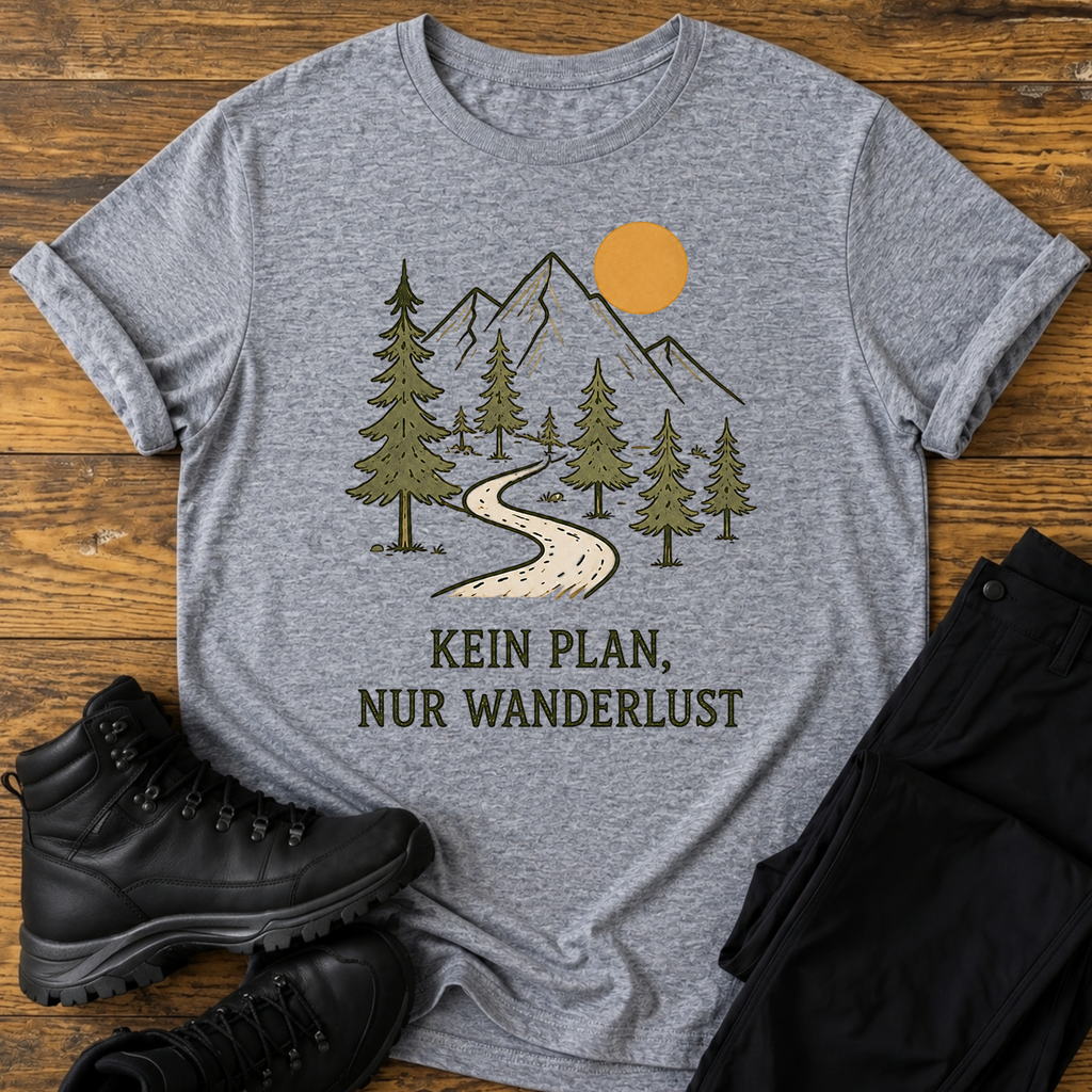 Kein Plan, nur Wanderlust T-Shirt