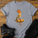 Wiedehopf mit Isomatte T-Shirt