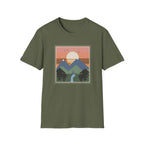 Retro-Natur-Raster T-Shirt