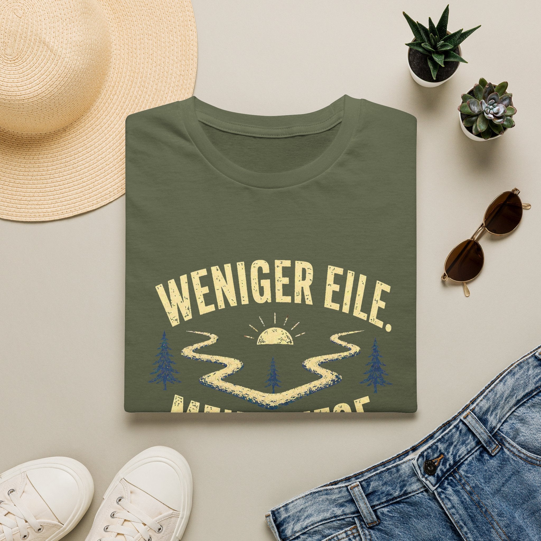 Weniger eile. Mehr Wege  T-Shirt
