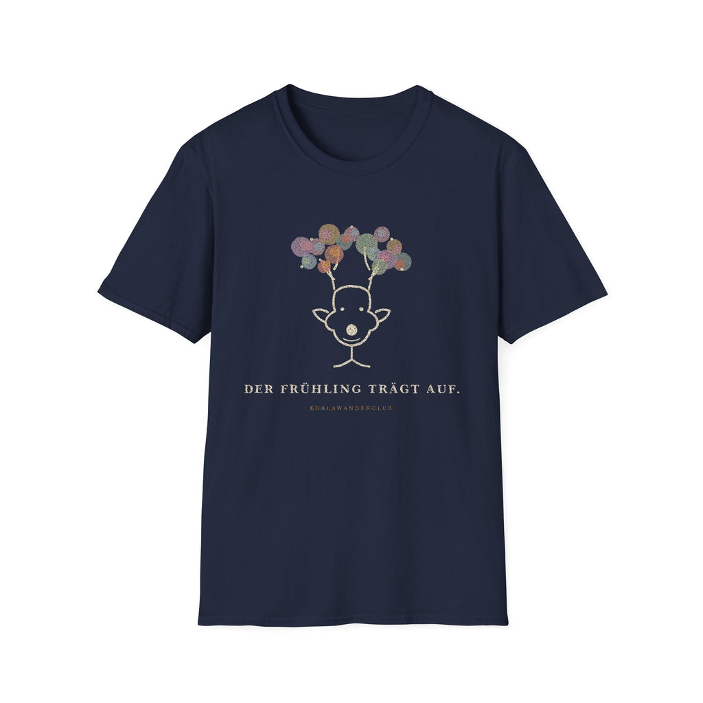 Der Frühling trägt auf T-Shirt
