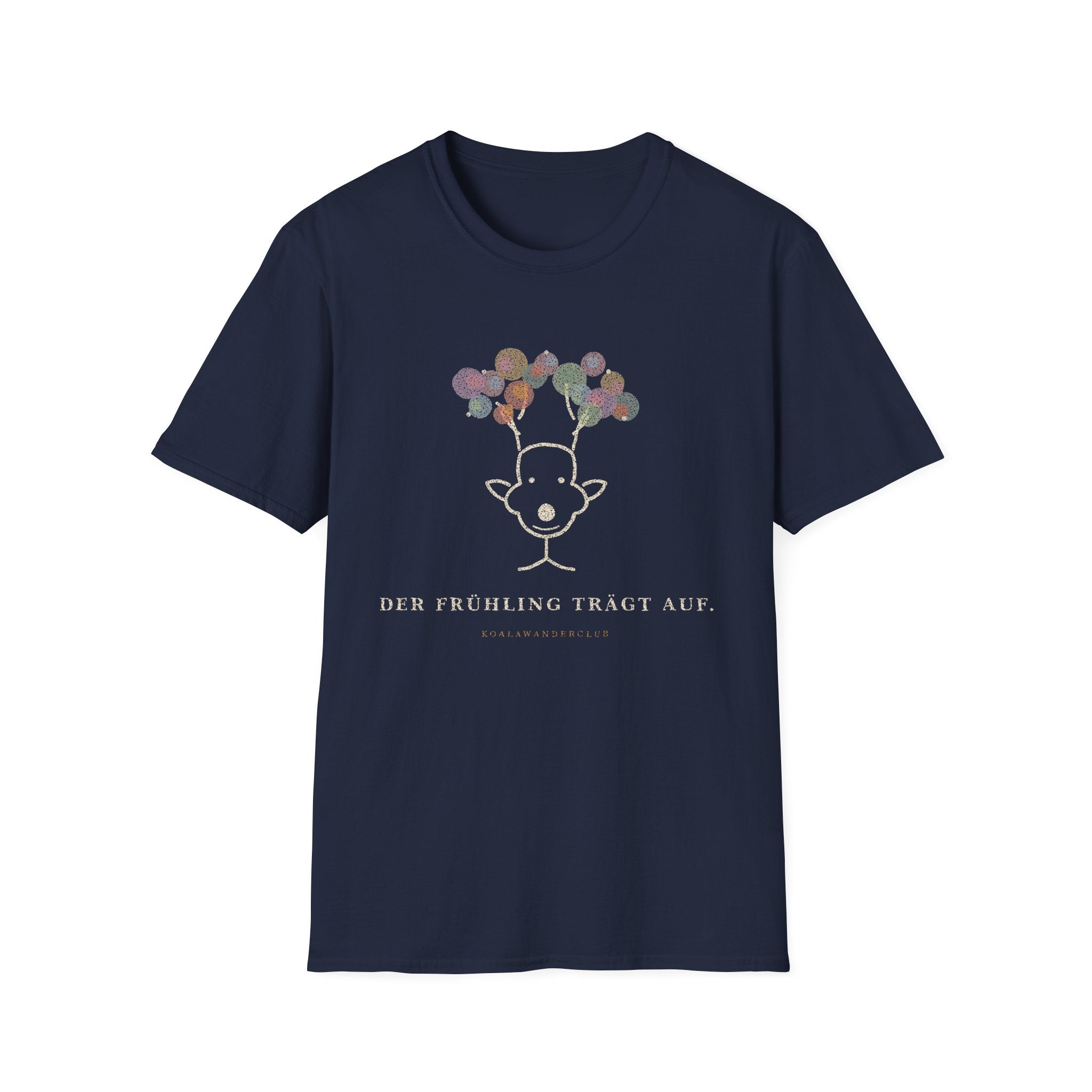 Der Frühling trägt auf T-Shirt