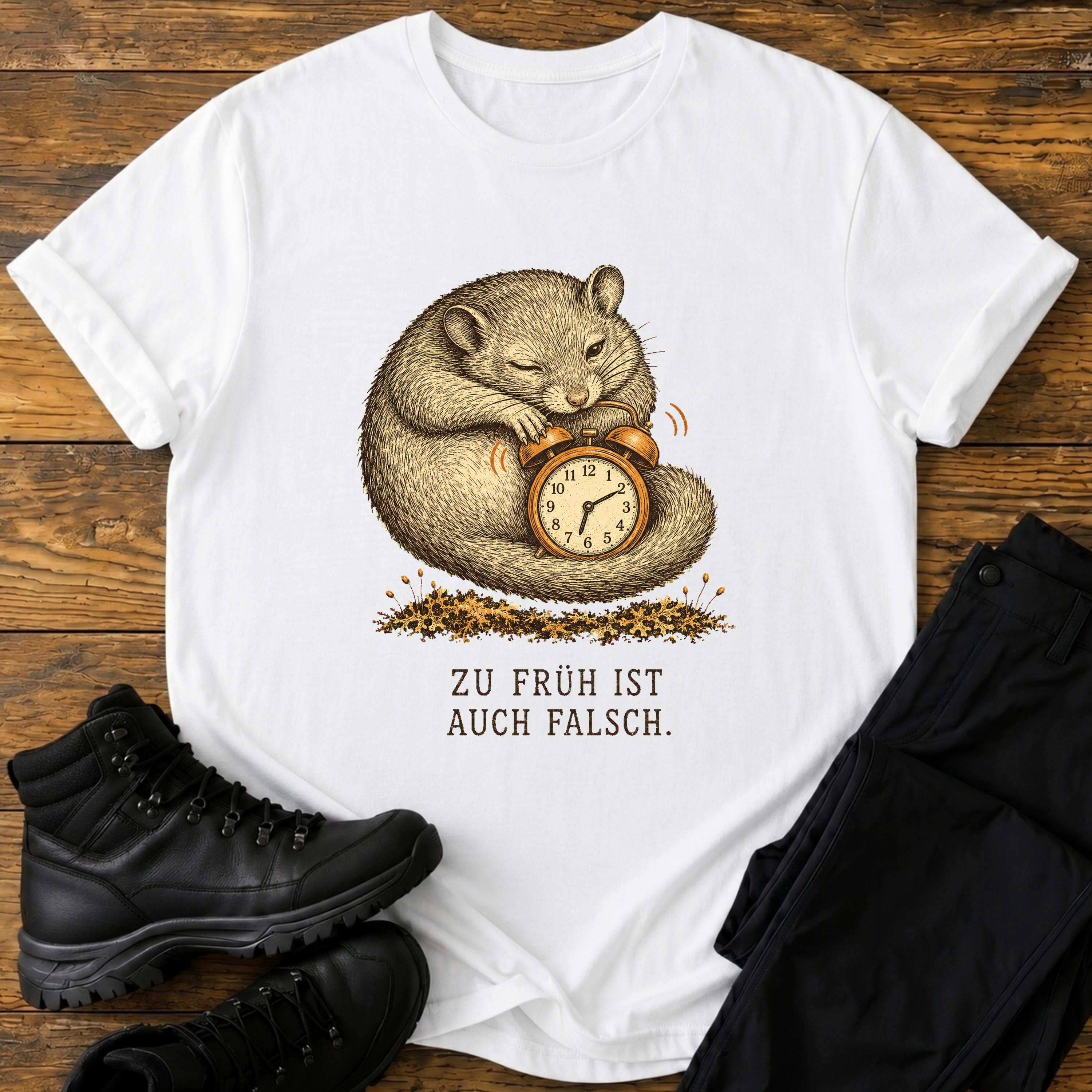 Zu früh ist auch falsch T-Shirt