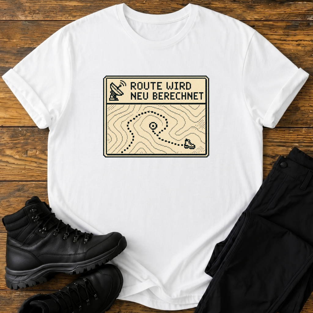 Route wird neu berechnet T-Shirt