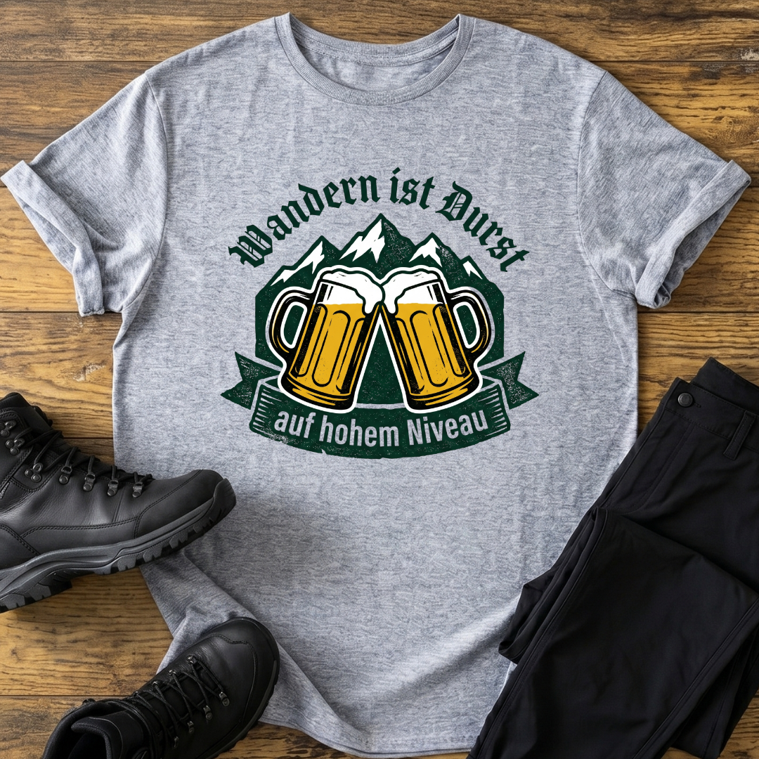 Wandern ist Durst T-Shirt