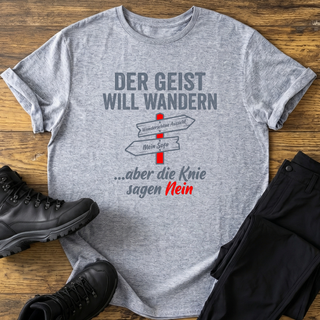 Der Geist will wandern T-Shirt