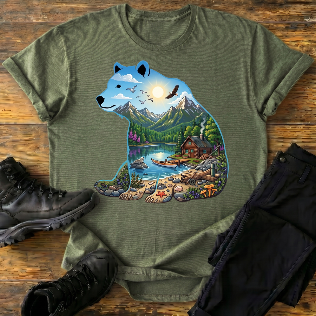 Sommer-Idylle am Fjord T-Shirt