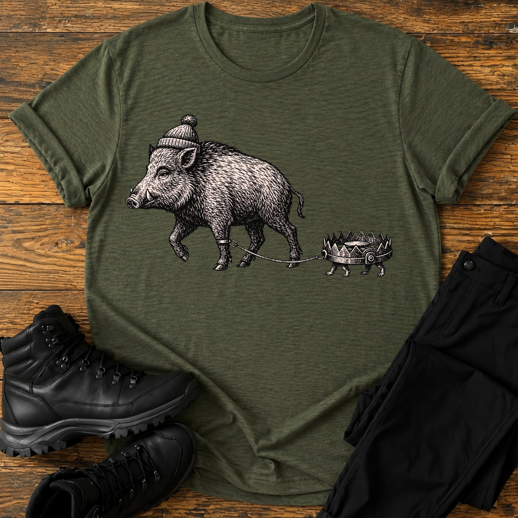 Wildschwein Bärenfalle T-Shirt