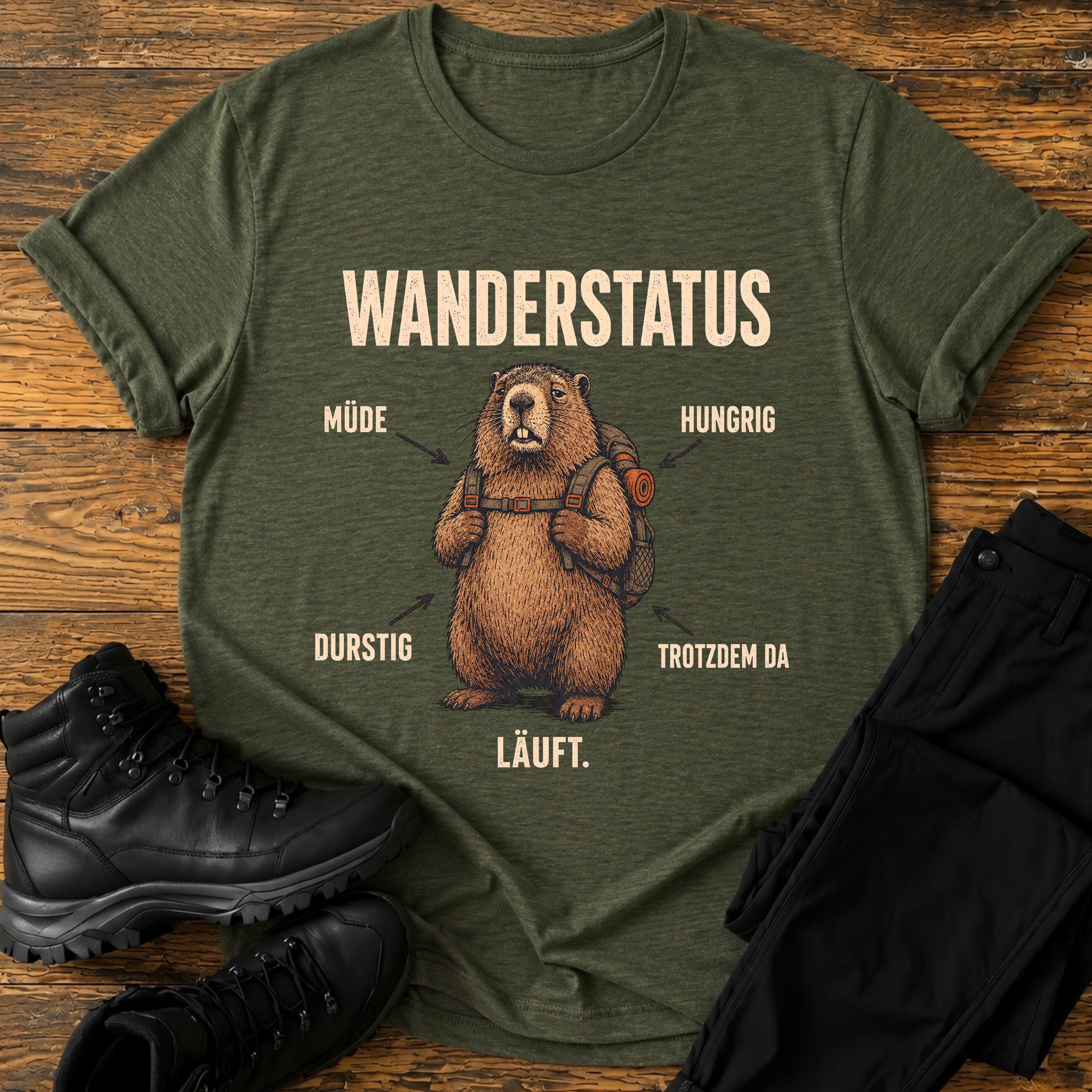 Wanderstatus T-Shirt