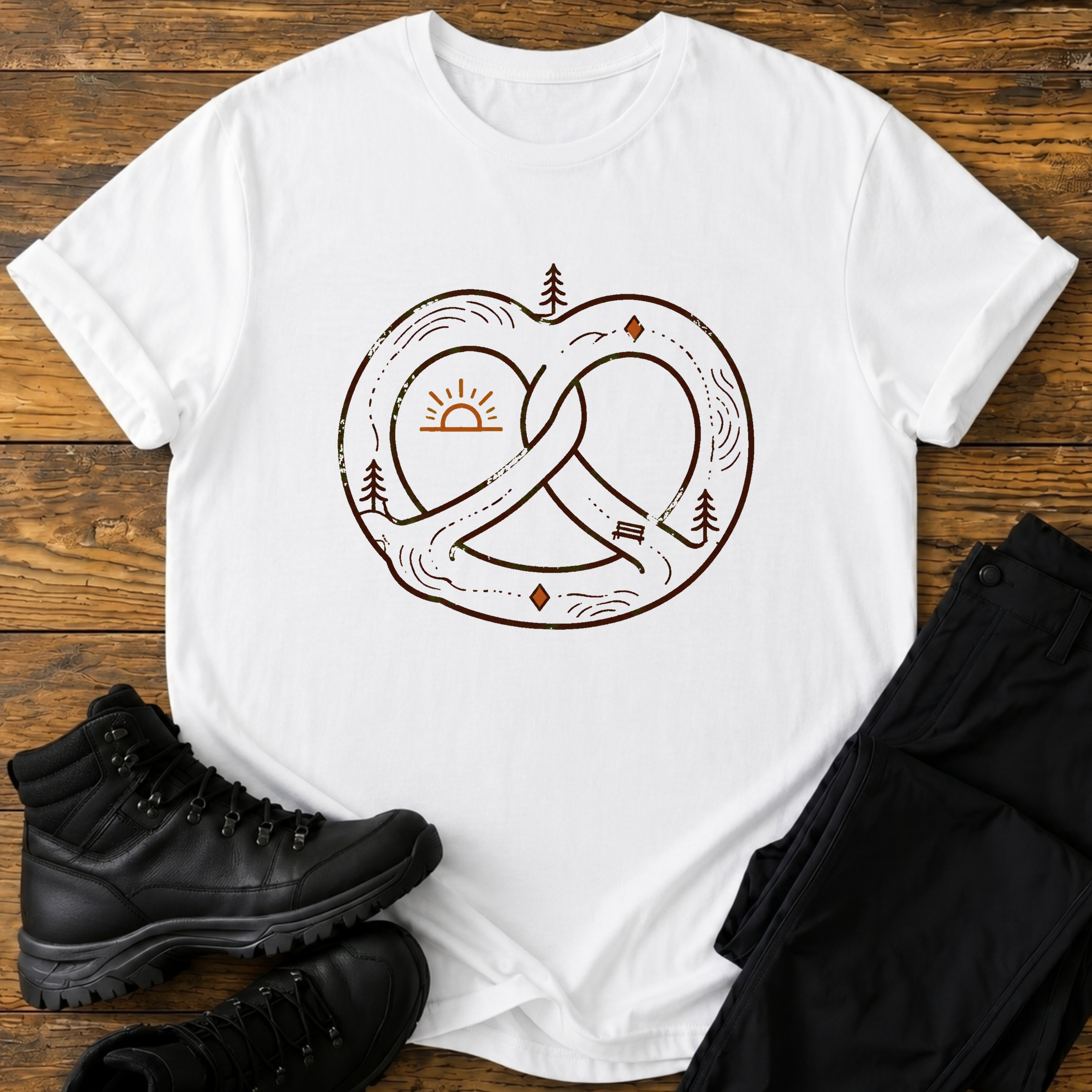 Der Brezelpfad T-Shirt