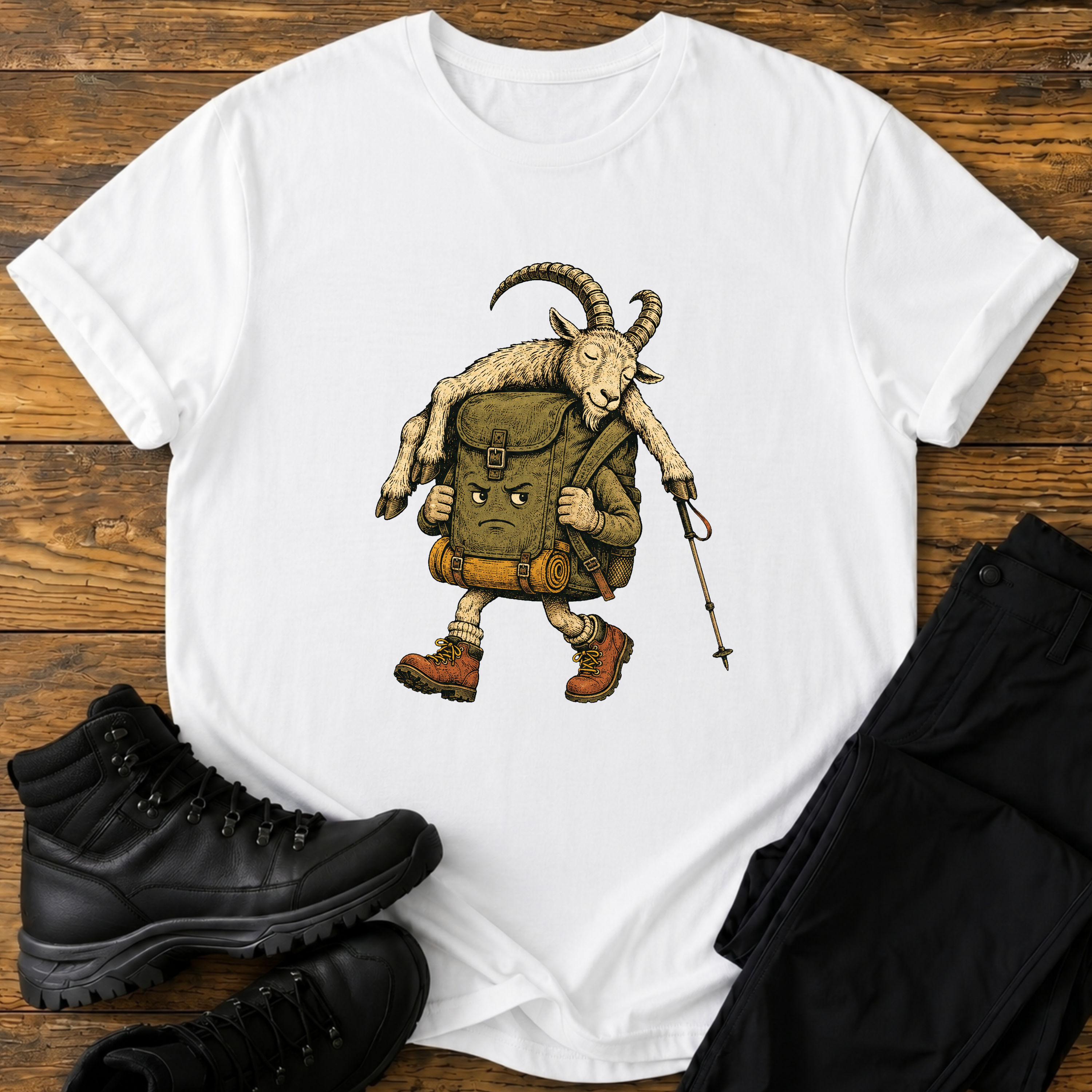 Der mürrische Träger T-Shirt