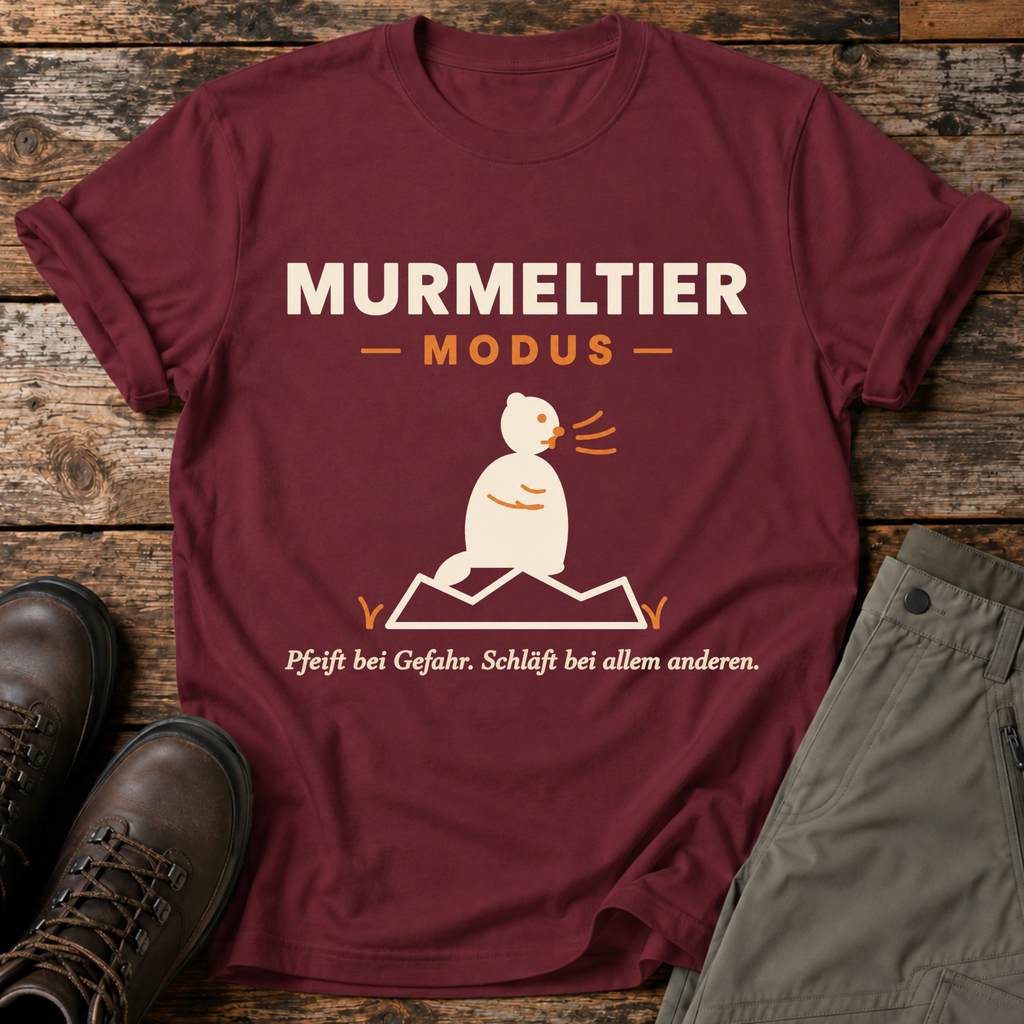 Murmeltier Modus T-shirt