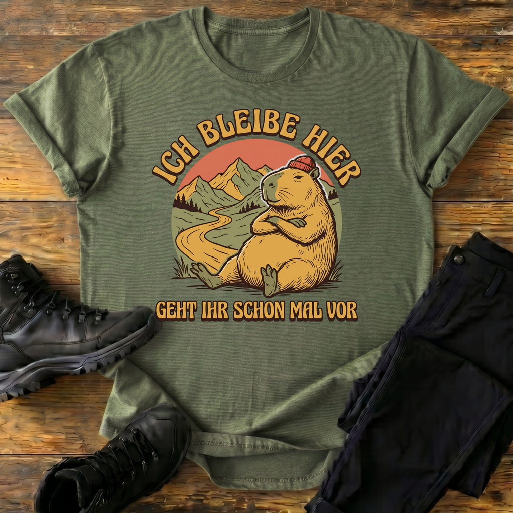 Ich bleibe hier T-Shirt