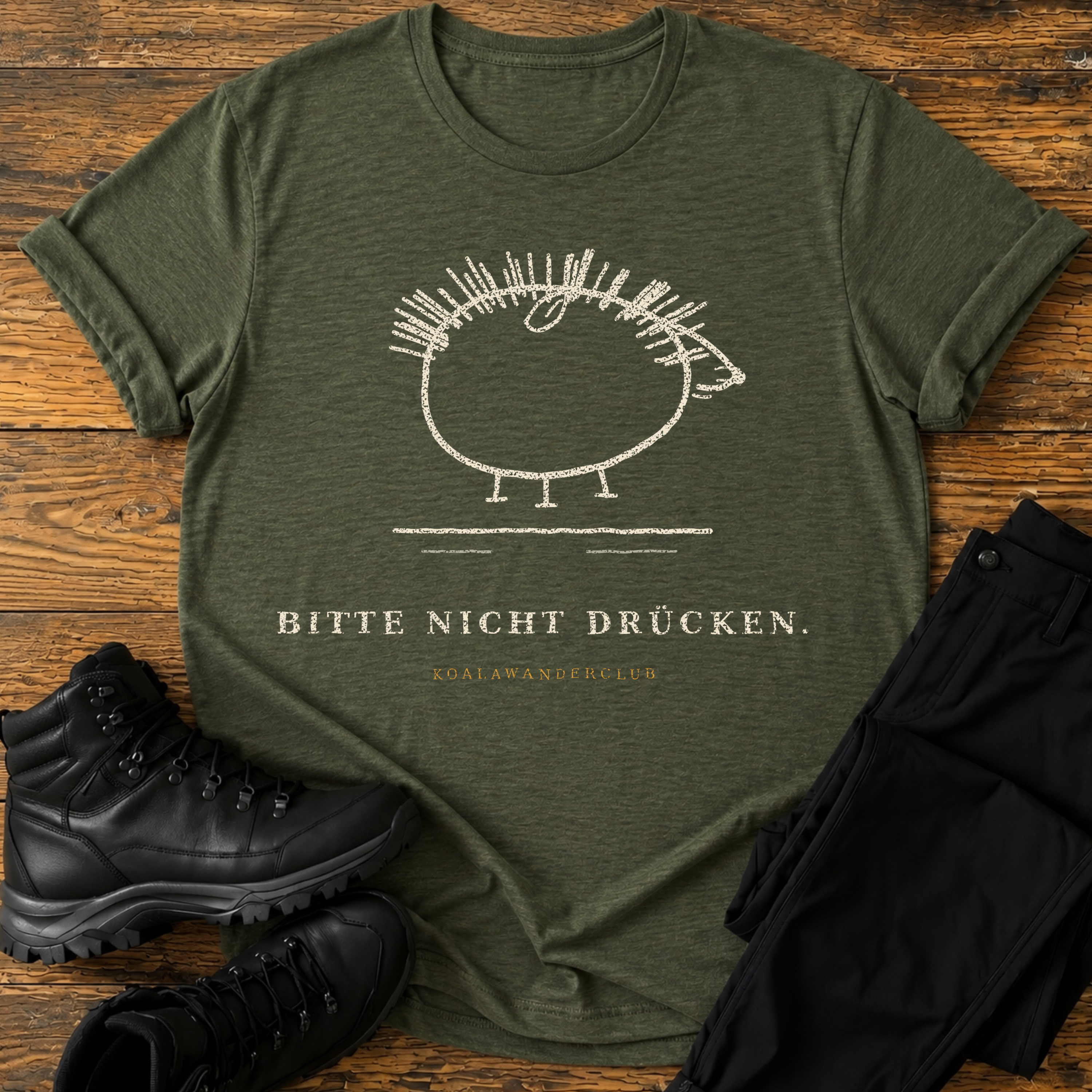 Bitte nicht drücken! T-Shirt
