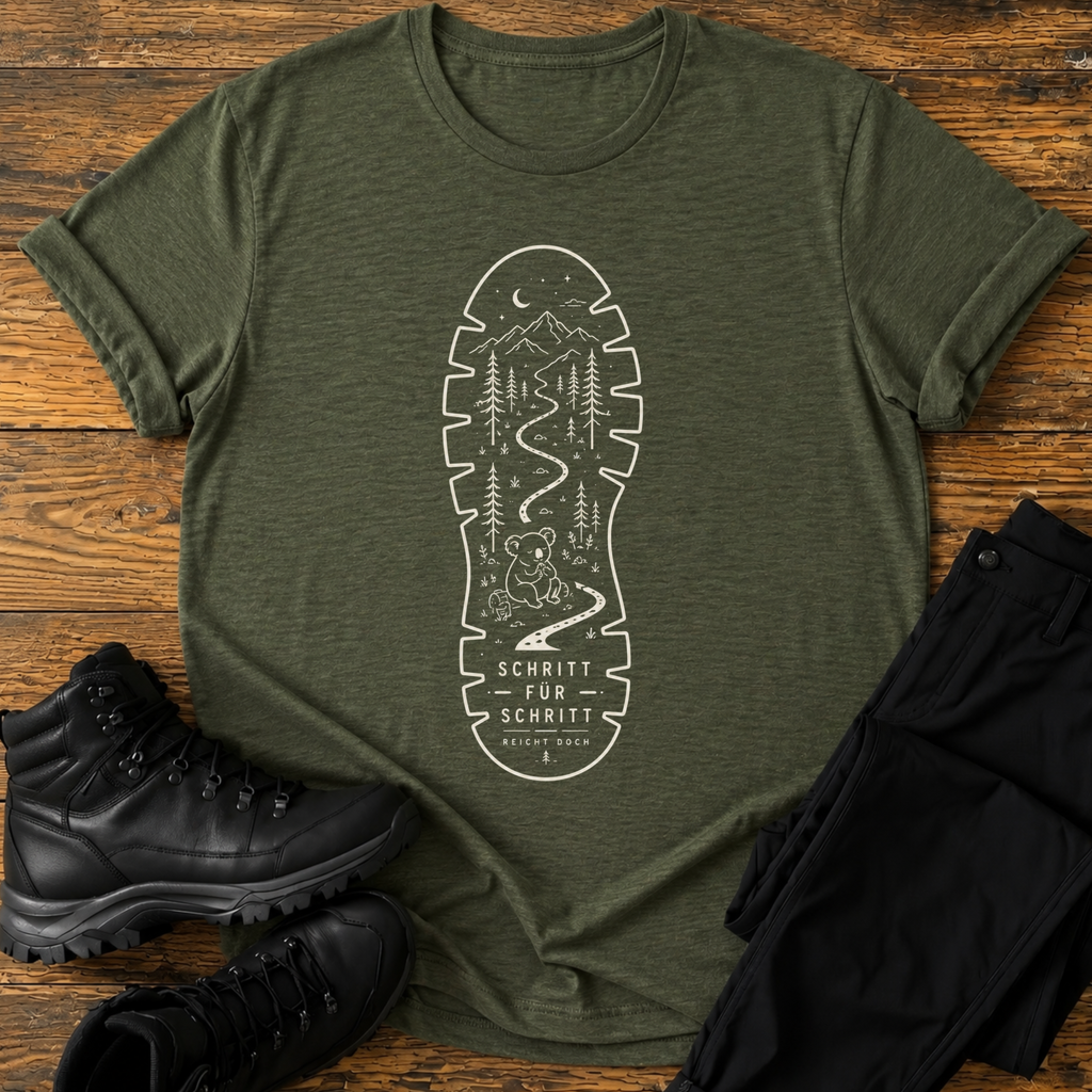 Schritt für Schritt T-Shirt