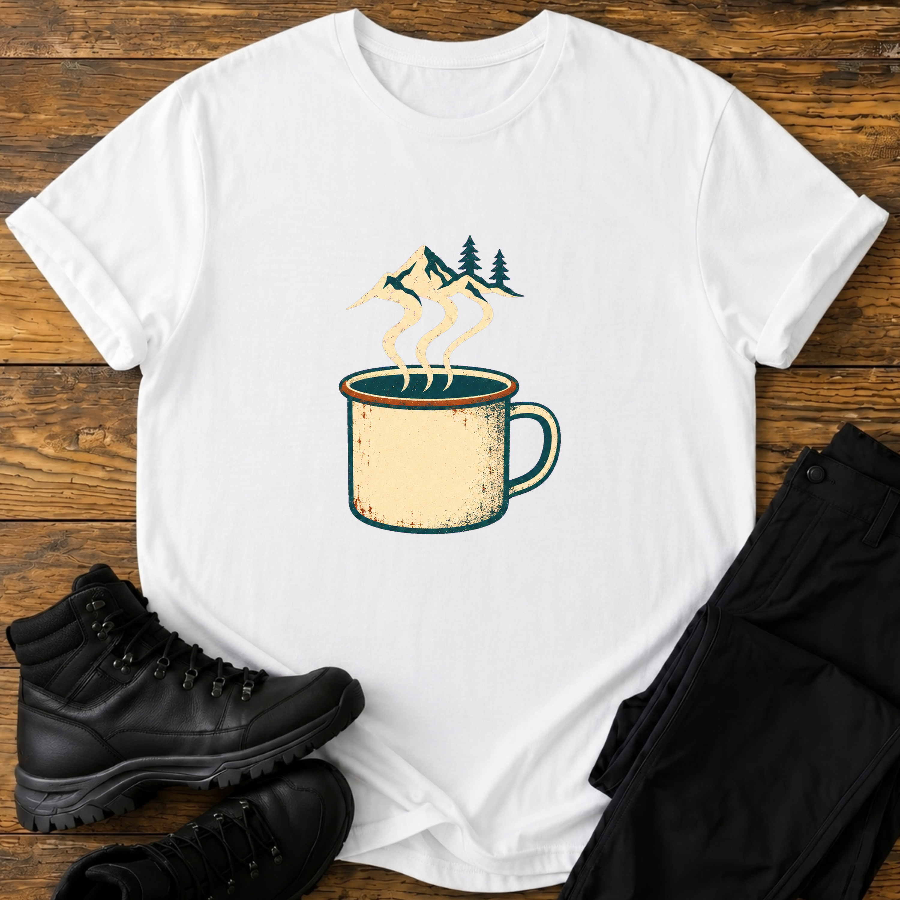 Gipfel-Kaffee T-Shirt