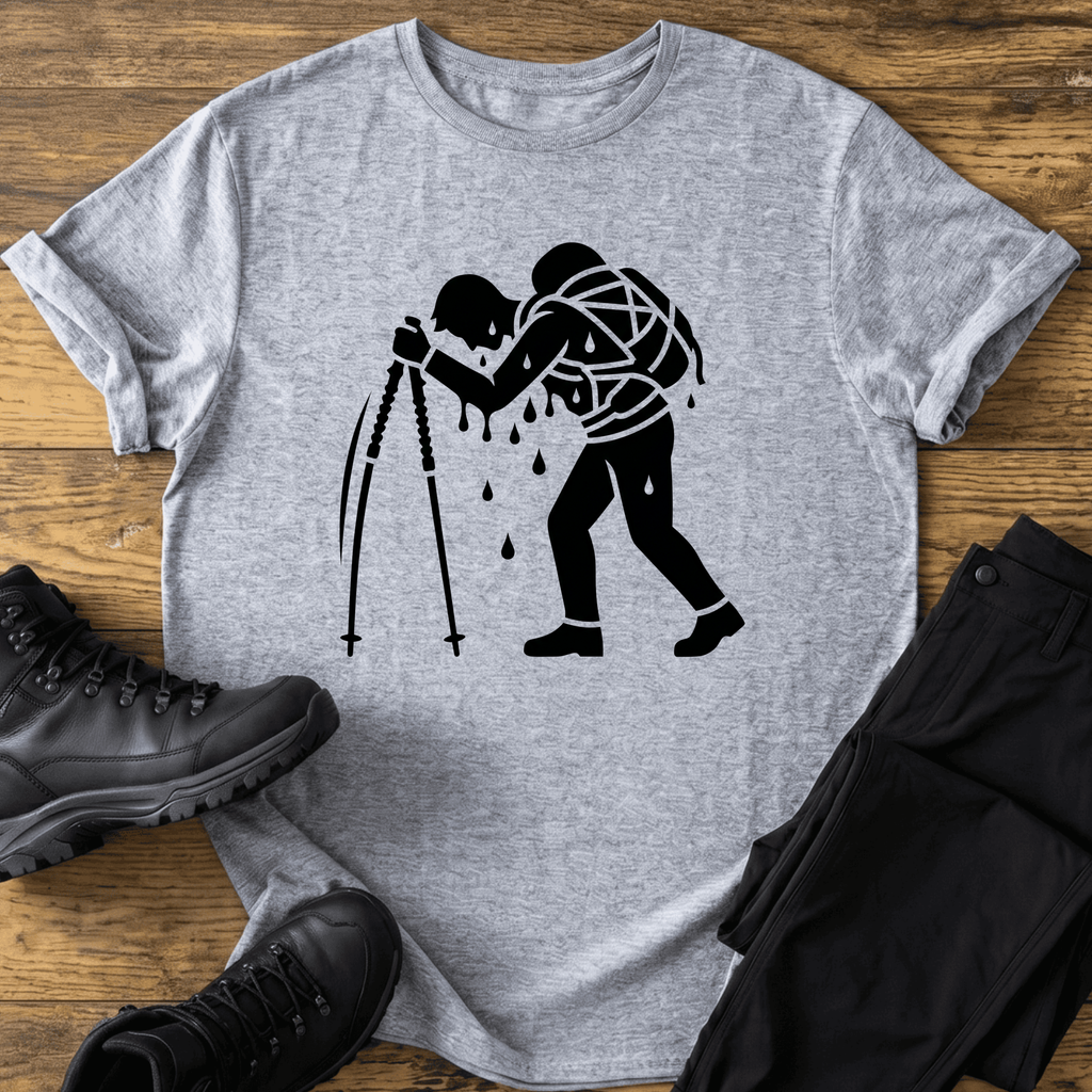 Wanderstöcke T-Shirt