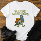 Bin dann mal im grünen T-Shirt