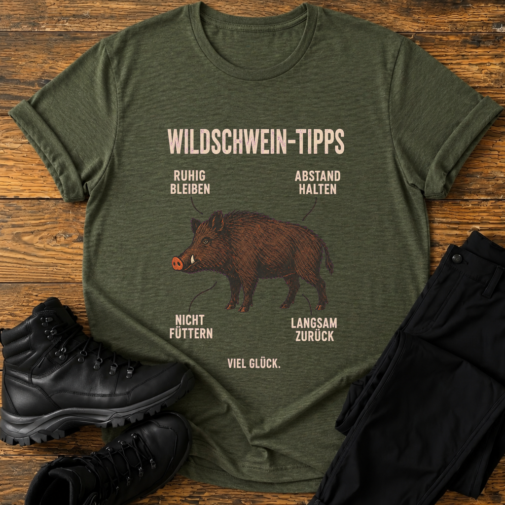 Wildschwein-Tipps T-Shirt