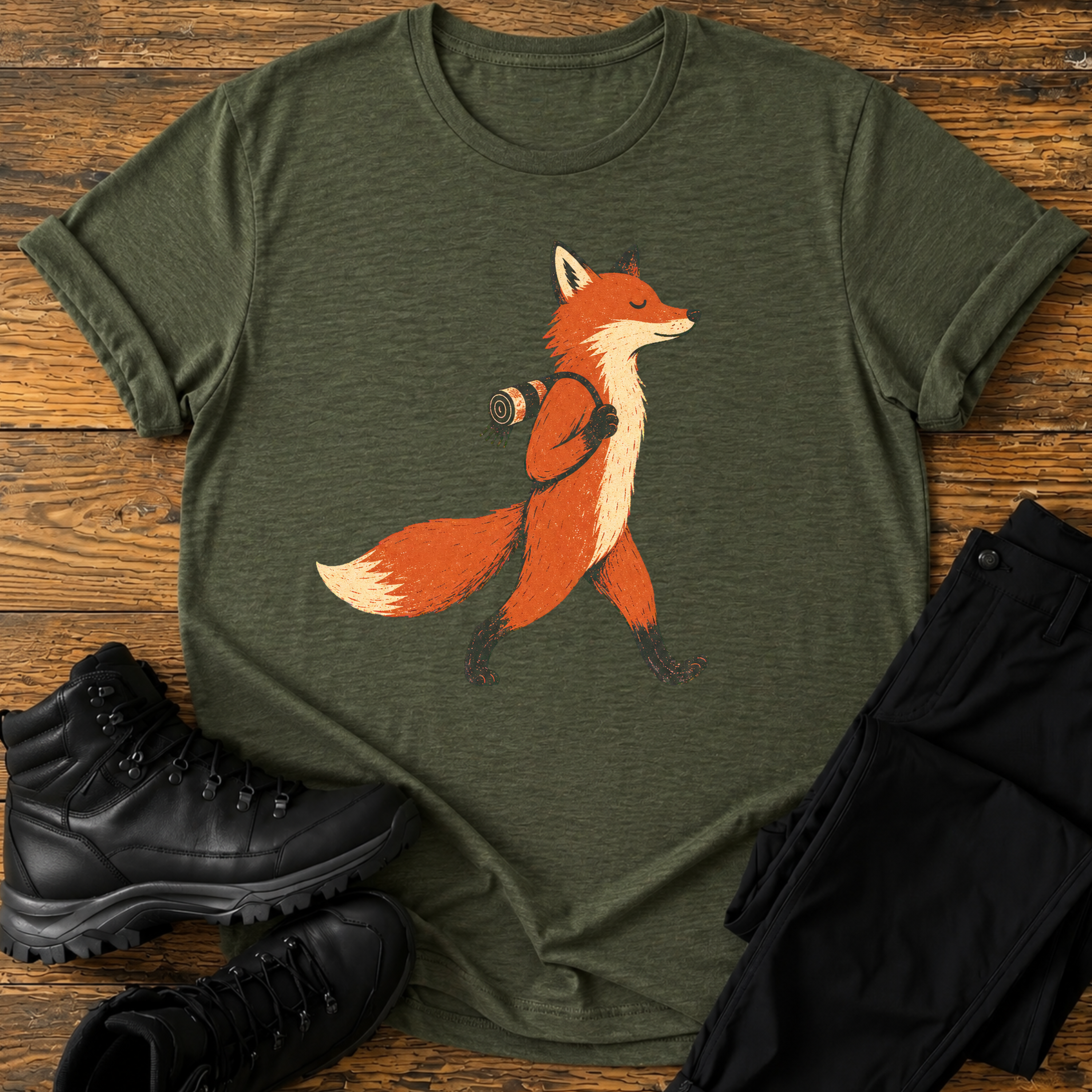 Der Wanderfuchs T-Shirt