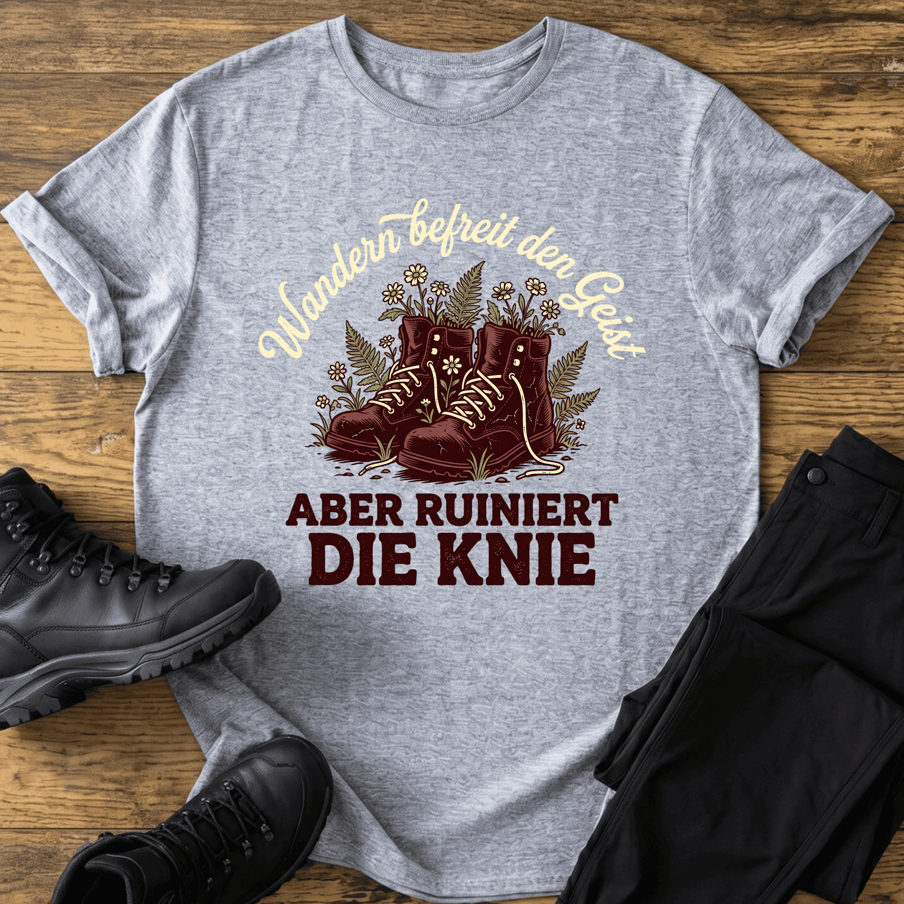 Wandern befreit T-Shirt