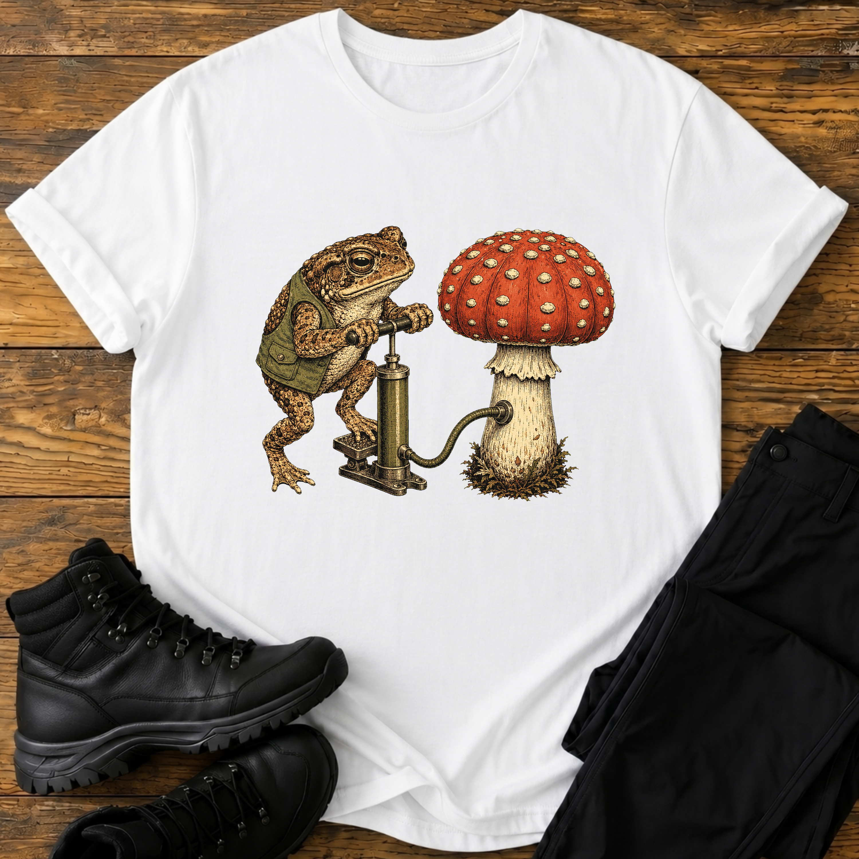 Die Wald-Tankstelle T-Shirt