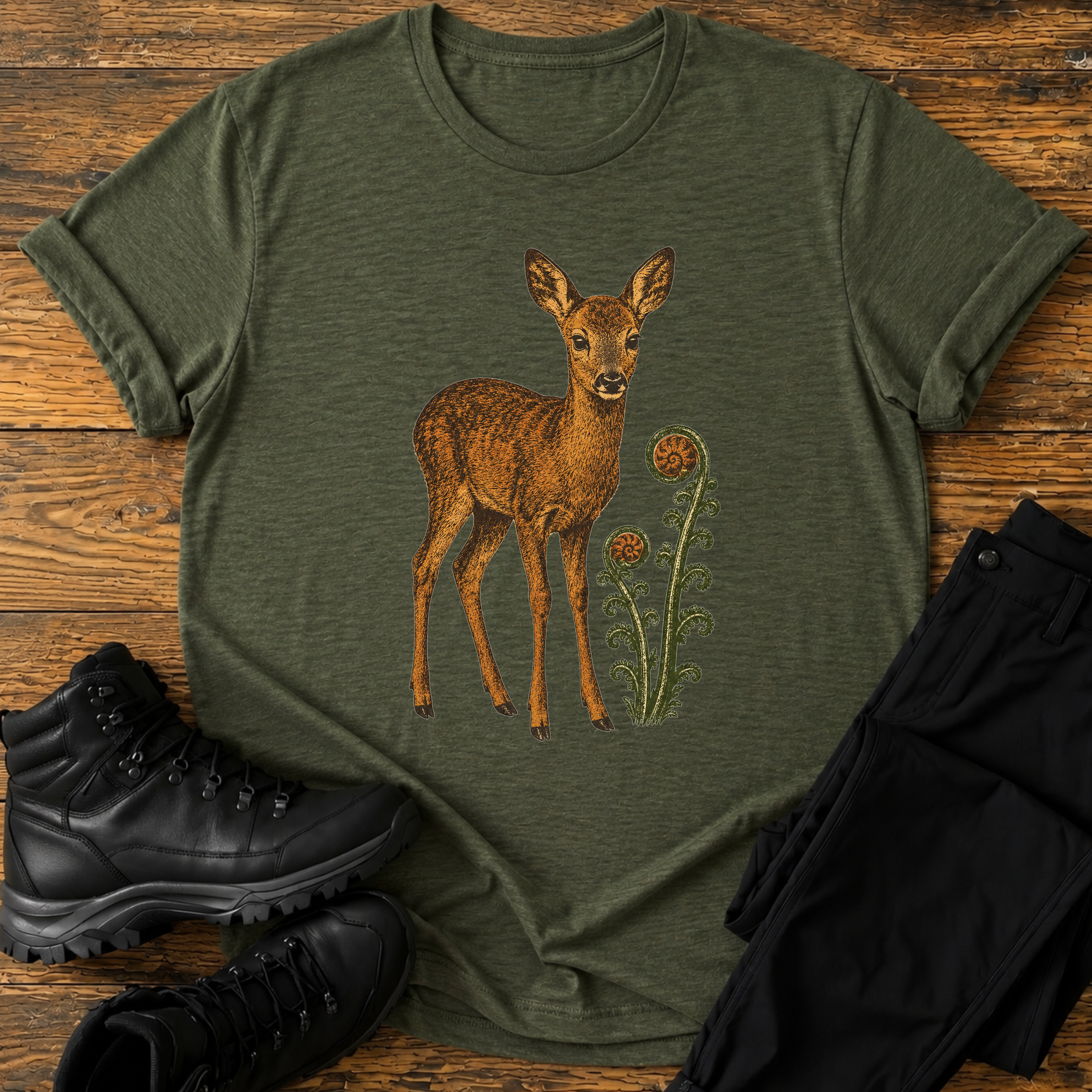 Frühlingserwachen im Unterholz T-Shirt
