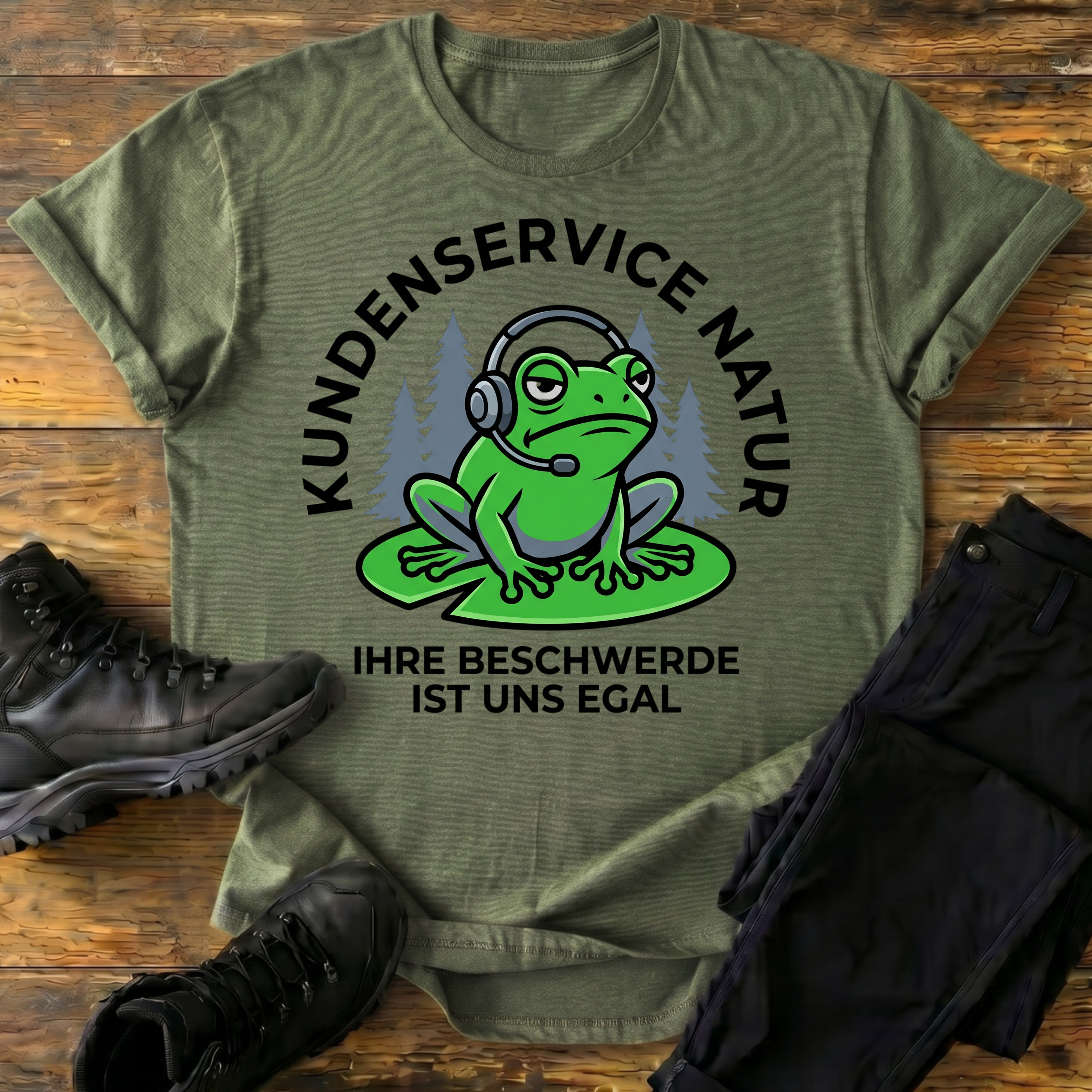 Kundenservice Natur T-Shirt